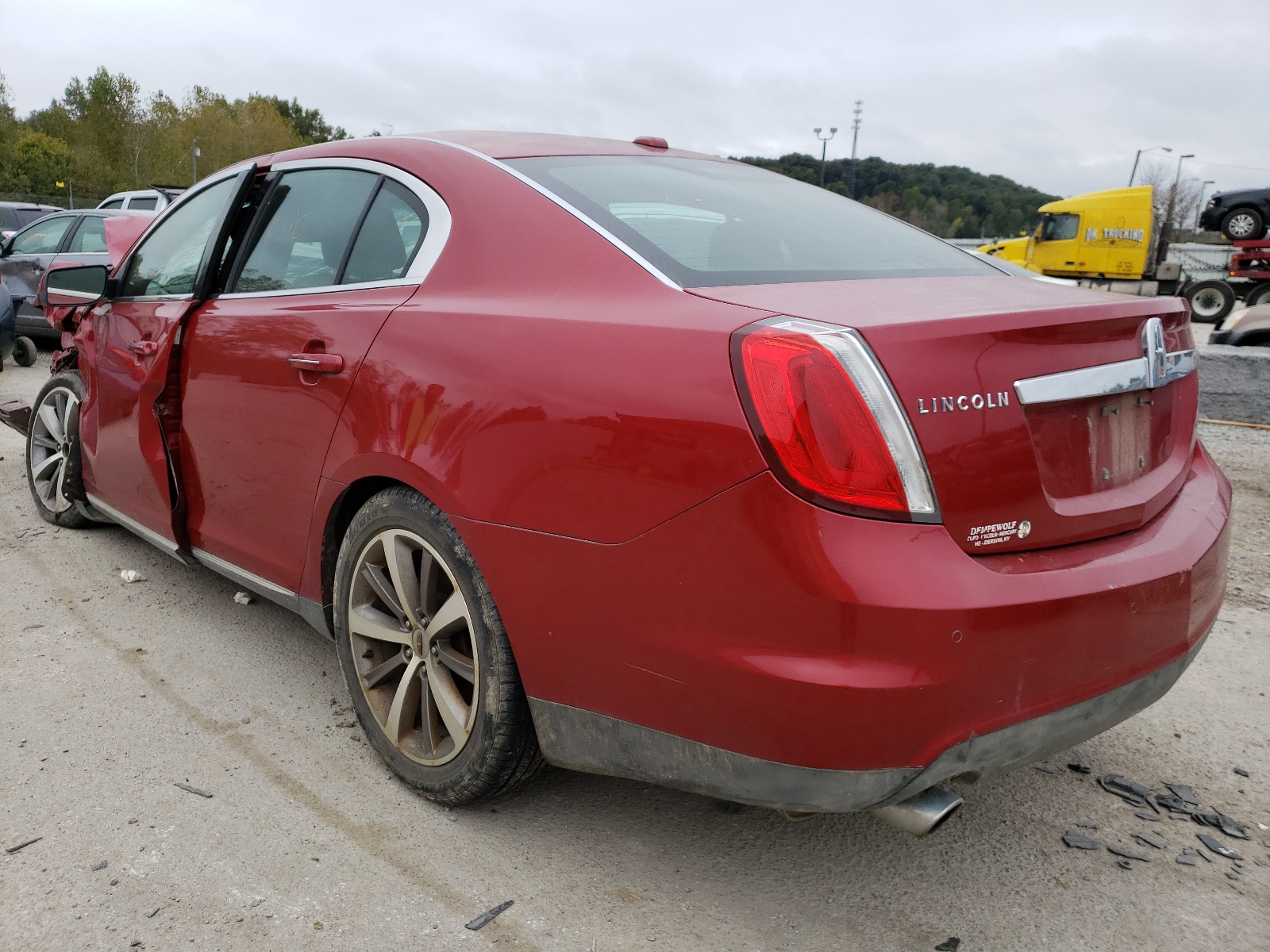 Photo 3 from auction – 2009 LINCOLN MKS with VIN 1LNHM93RX9G600823