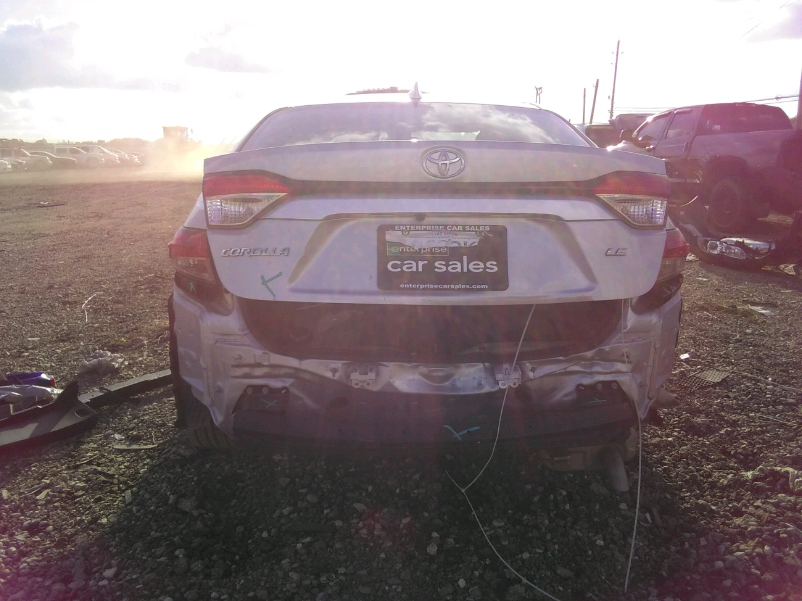 Photo 9 from auction – 2020 TOYOTA COROLLA LE with VIN 5YFEPRAE0LP075680