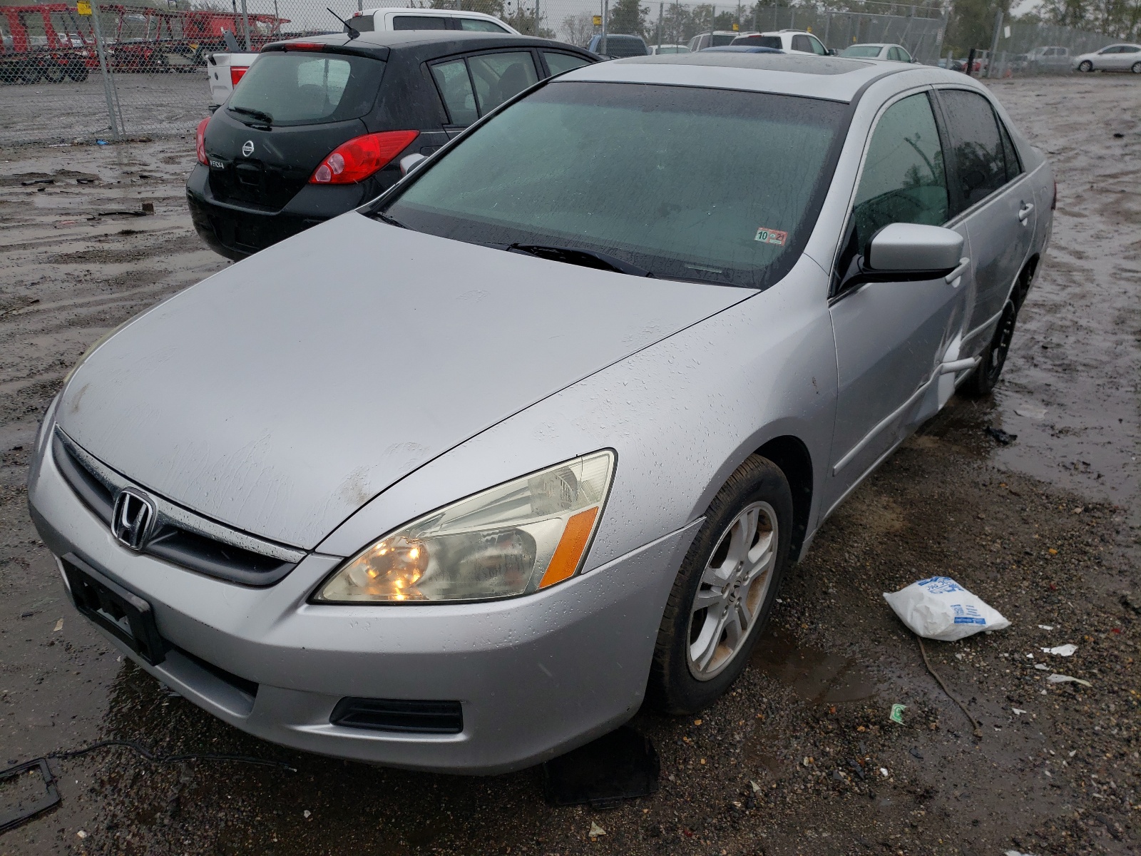 Photo 2 from auction – 2007 HONDA ACCORD EX with VIN 1HGCM56857A077965