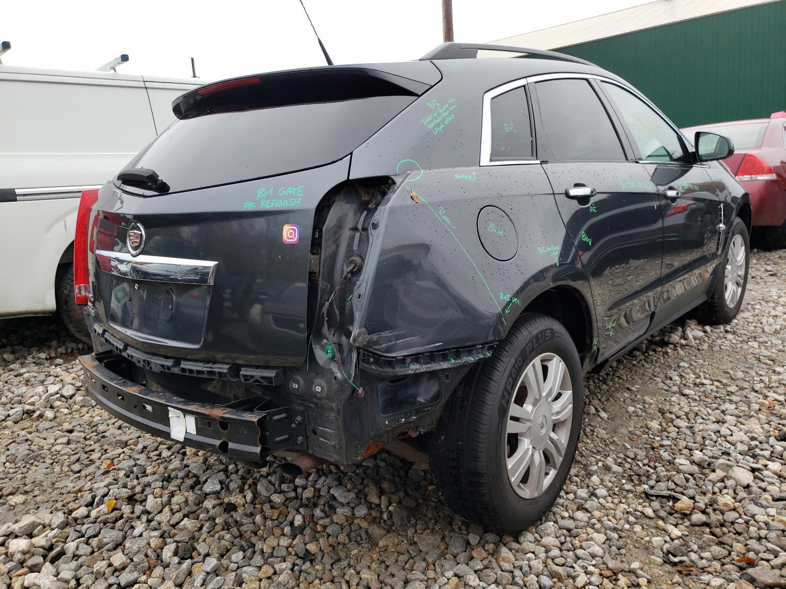 Photo 4 from auction – 2011 CADILLAC SRX with VIN 3GYFNGEY7BS514677