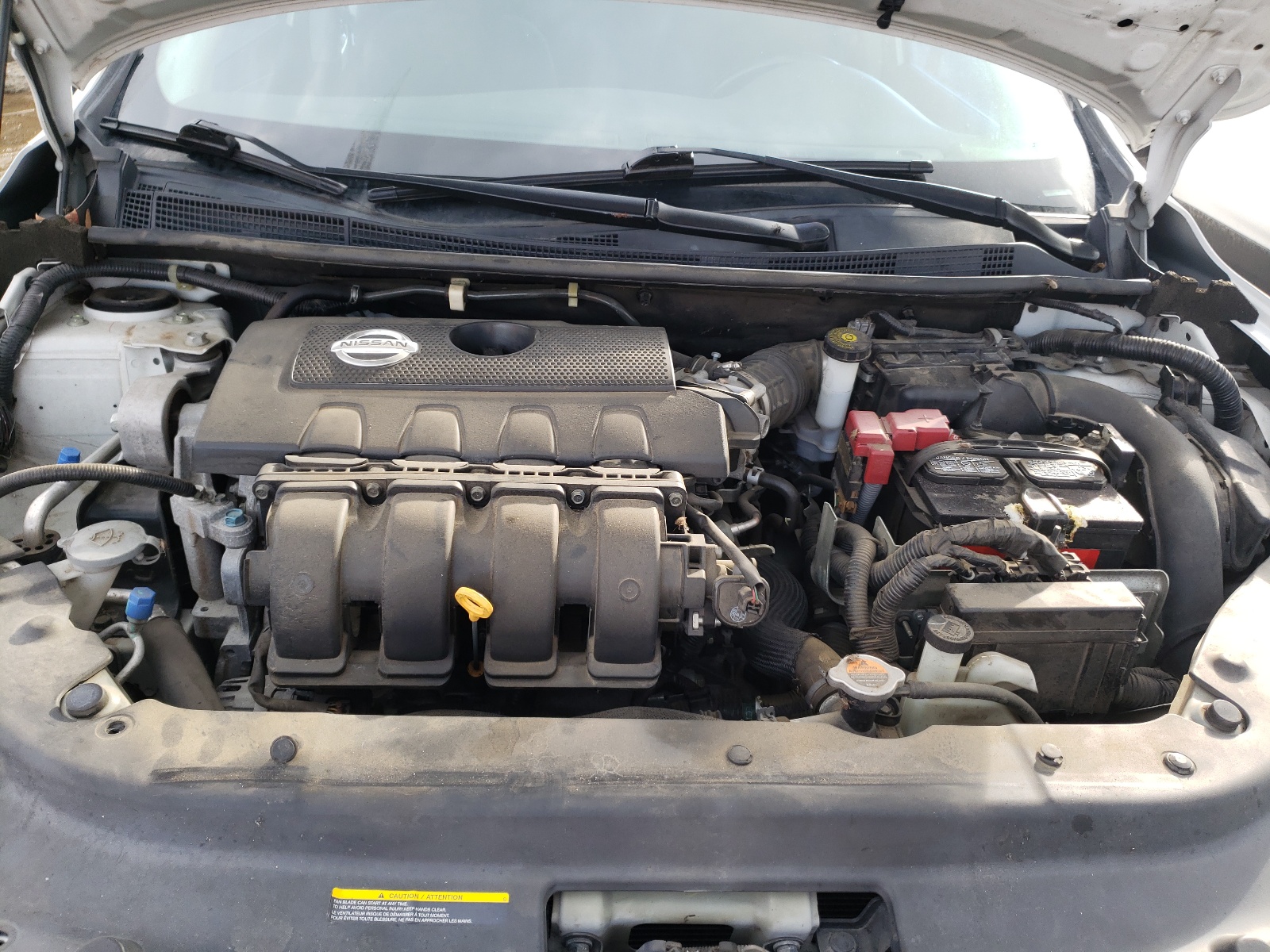 Photo 7 from auction – 2013 NISSAN SENTRA S with VIN 3N1AB7AP0DL665172