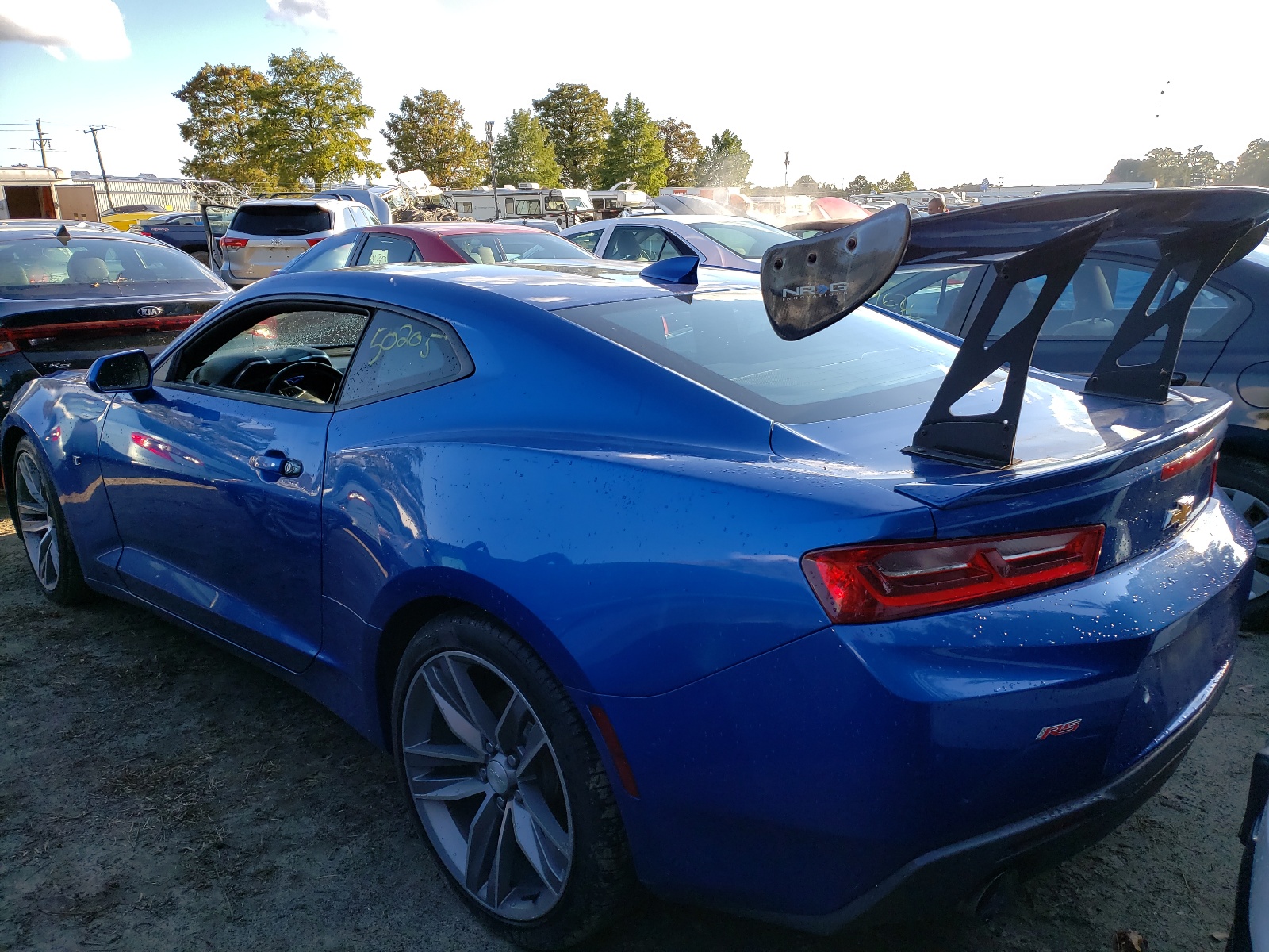 Photo 3 from auction – 2016 CHEVROLET CAMARO LT with VIN 1G1FB1RX0G0165429