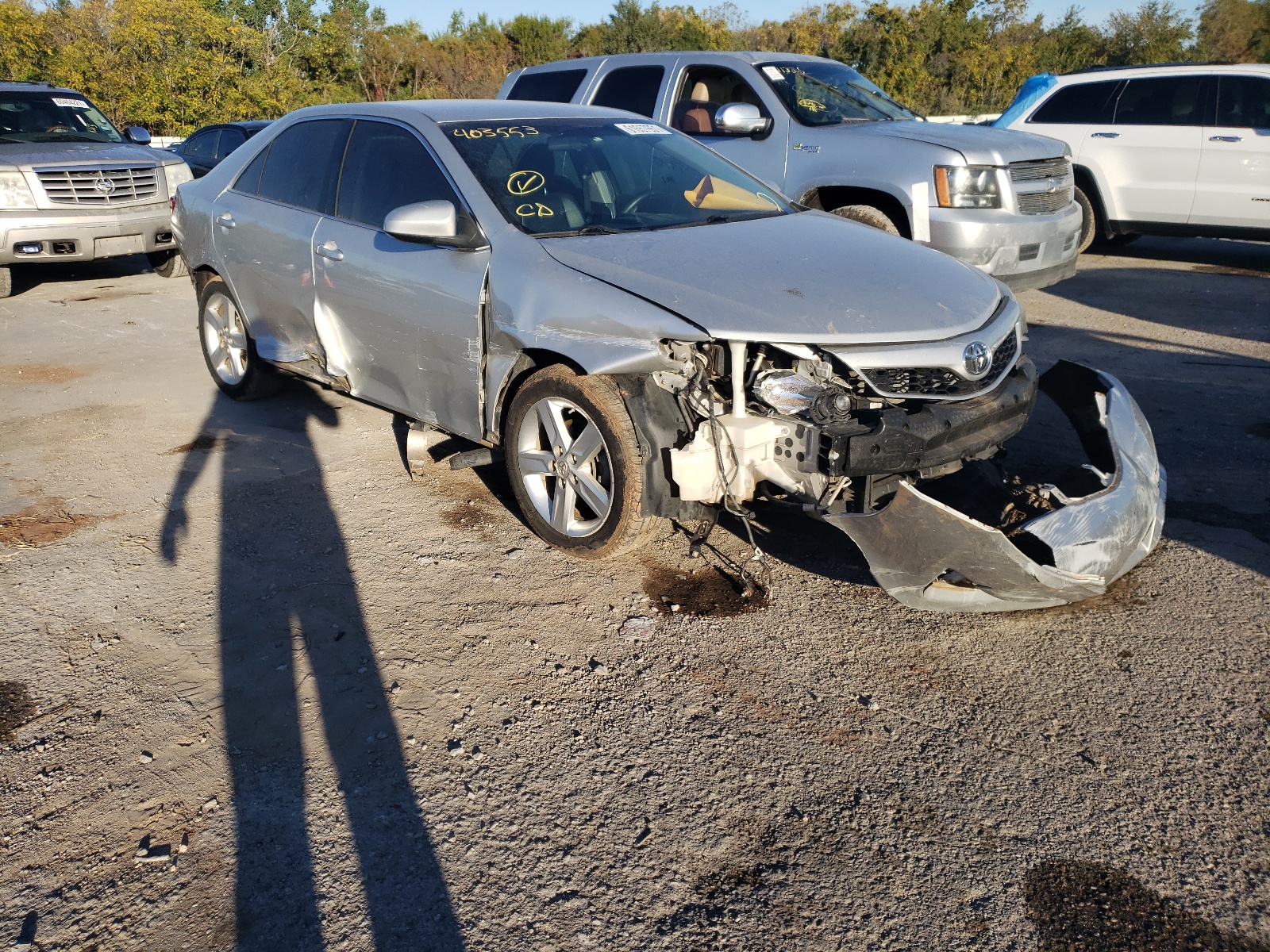 TOYOTA CAMRY L 2014 with VIN 4T1BF1FK3EU403553 - Photo from auction