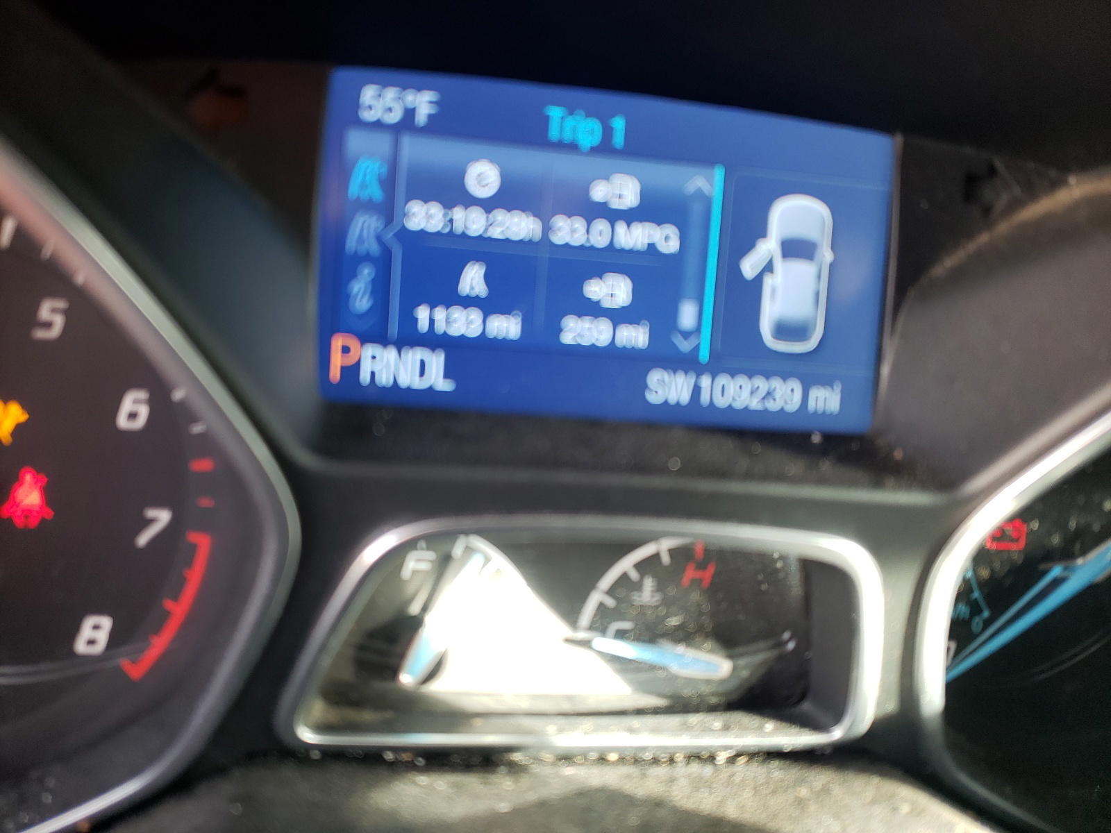 Photo 8 from auction – 2014 FORD FOCUS SE with VIN 1FADP3F27EL154255