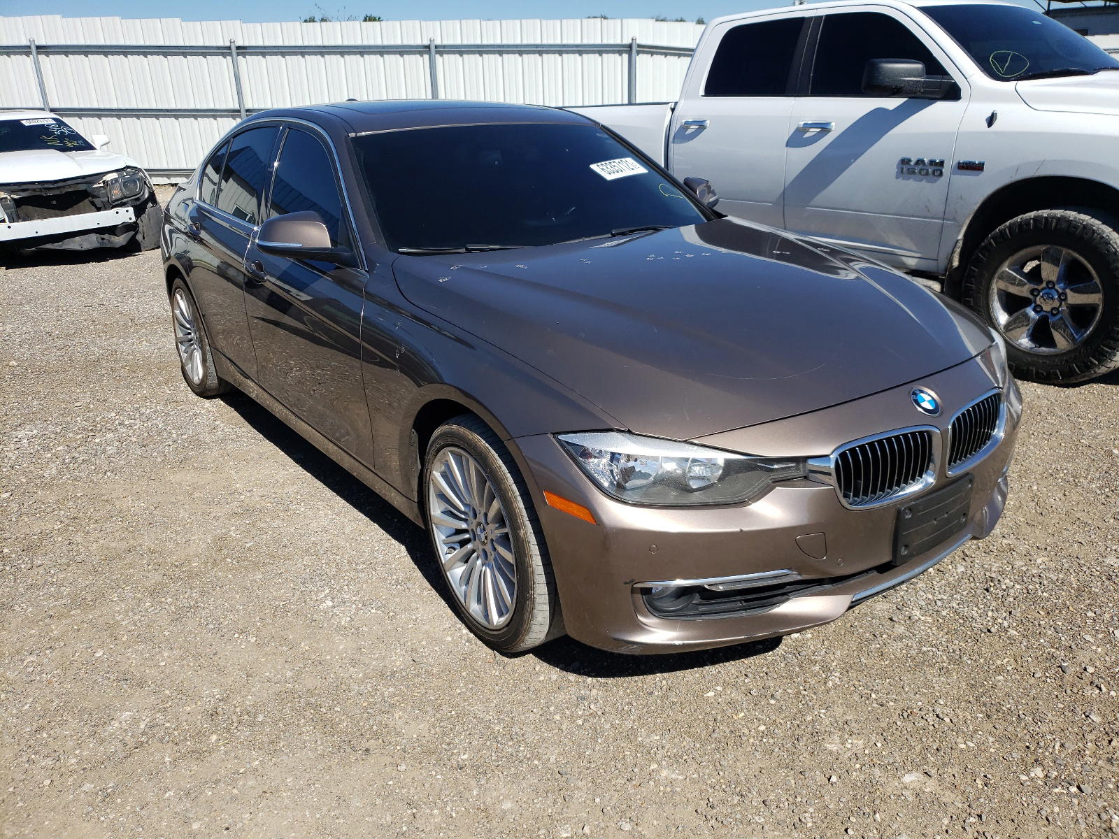 BMW 328 I 2014 with VIN WBA3A5G58ENP28522 - Photo from auction