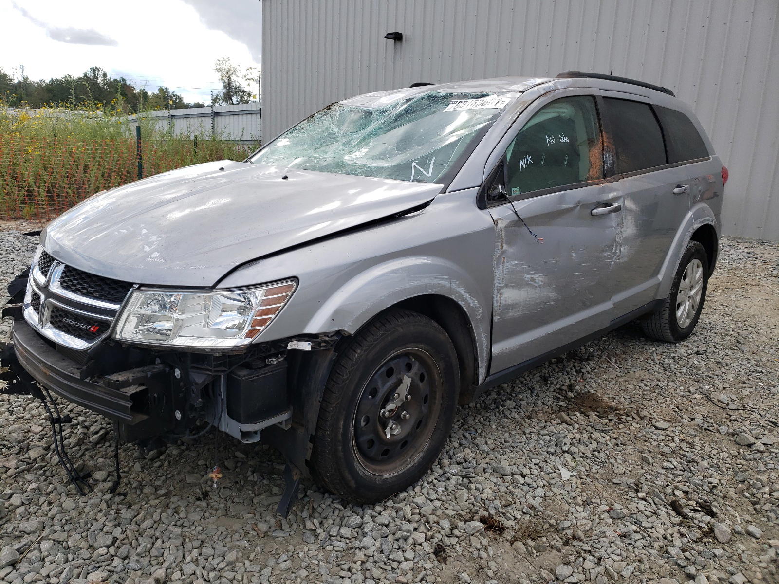 Photo 2 from auction – 2019 DODGE JOURNEY SE with VIN 3C4PDCBB1KT701350