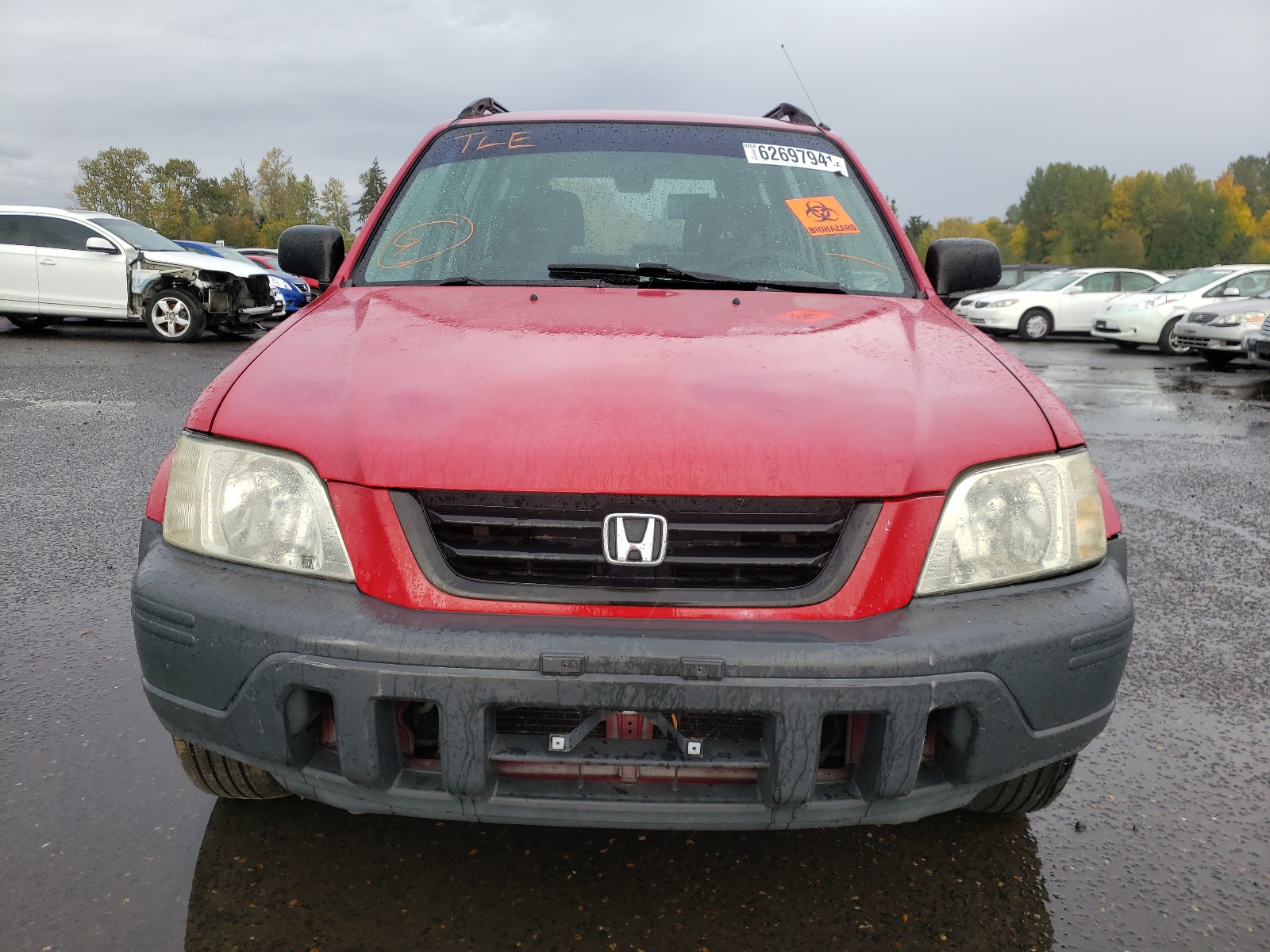 Photo 9 from auction – 2001 HONDA CR-V LX with VIN JHLRD28441C006210