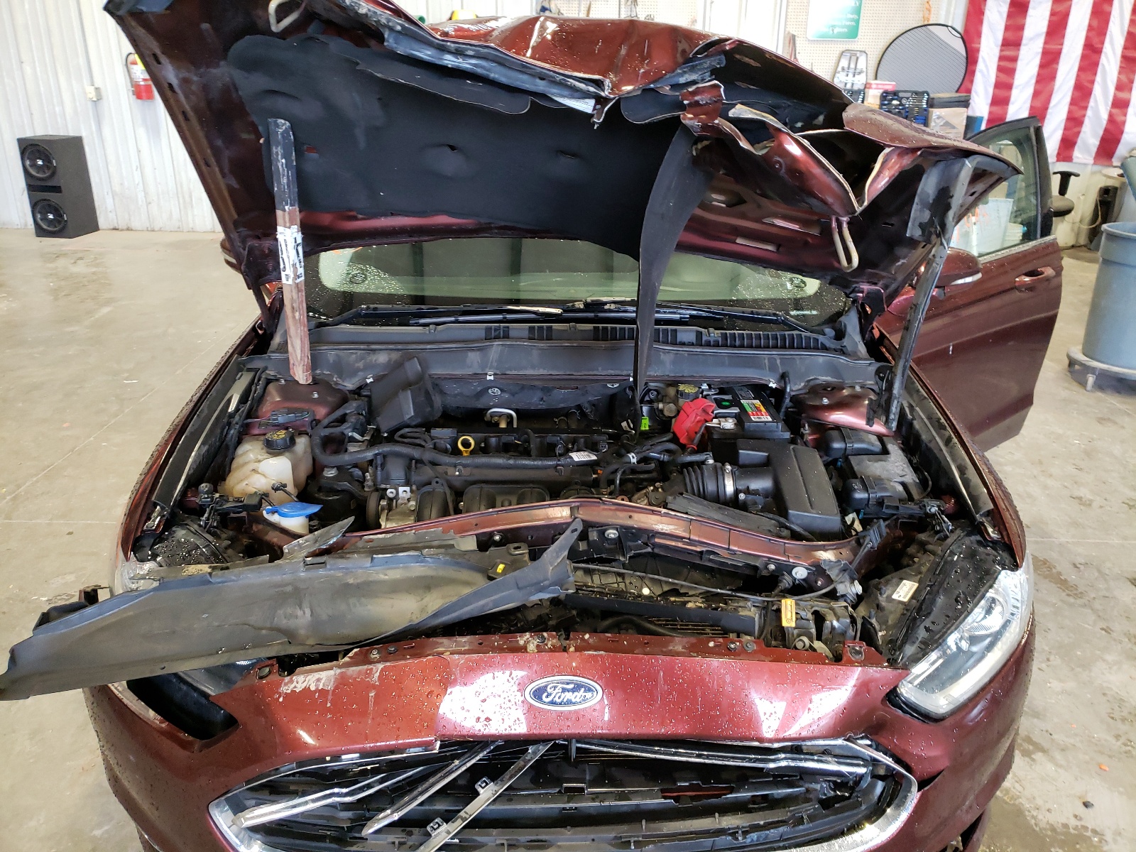 Photo 7 from auction – 2016 FORD FUSION SE with VIN 3FA6P0H71GR148486