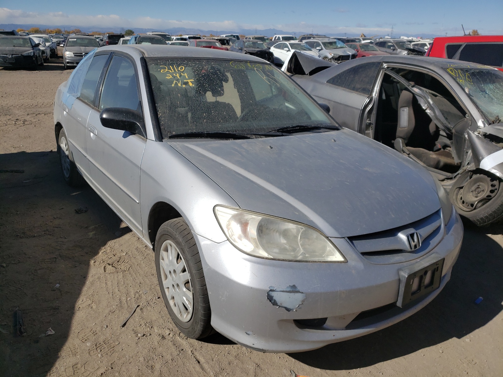 HONDA CIVIC LX 2005 with VIN JHMES15575S002753 - Photo from auction