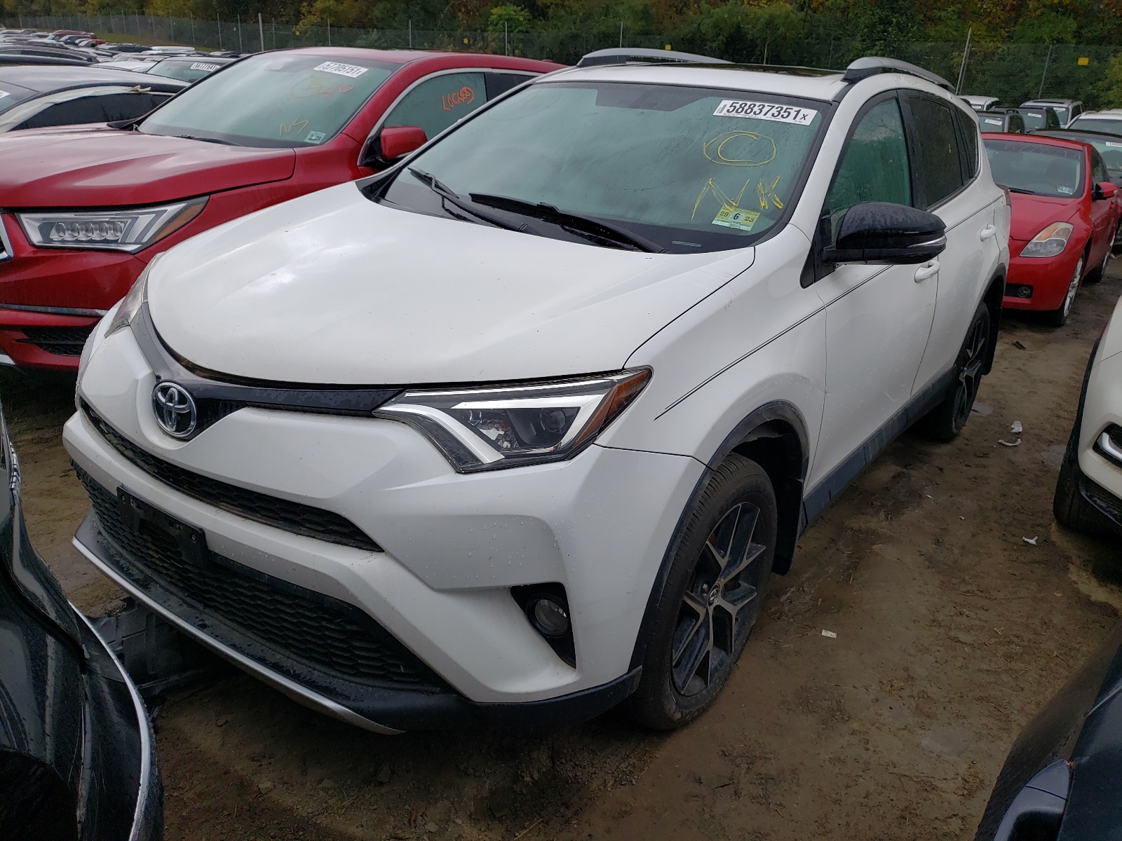 Photo 2 from auction – 2016 TOYOTA RAV4 SE with VIN 2T3JFREV5GW458327