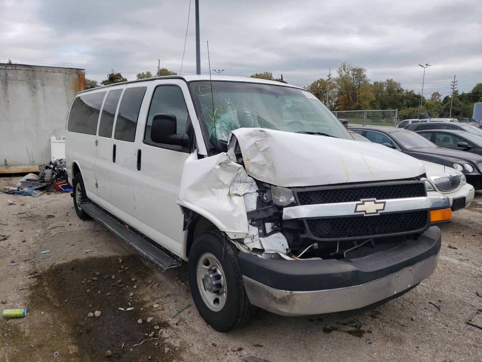 CHEVROLET EXPRESS G3 2013 with VIN 1GAZG1FG0D1118765 - Photo from auction