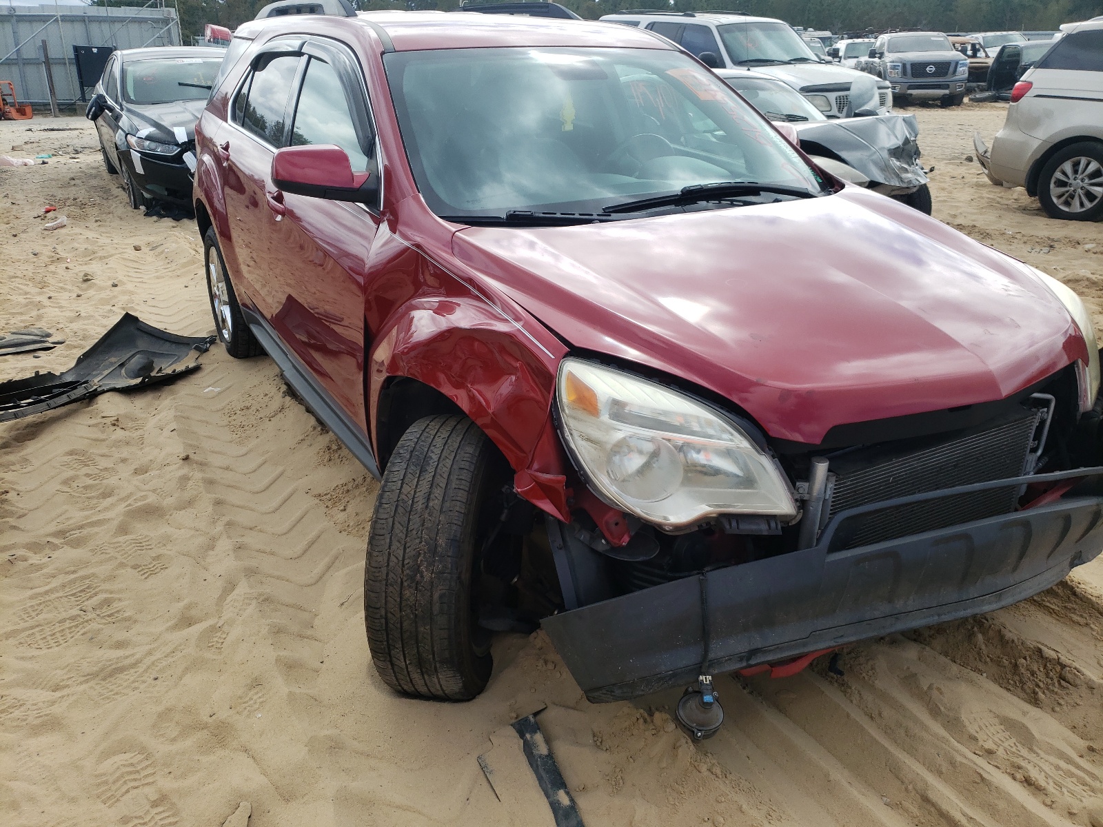 Photo 1 from auction – 2013 CHEVROLET EQUINOX LT with VIN 2GNALPEK8D6192903