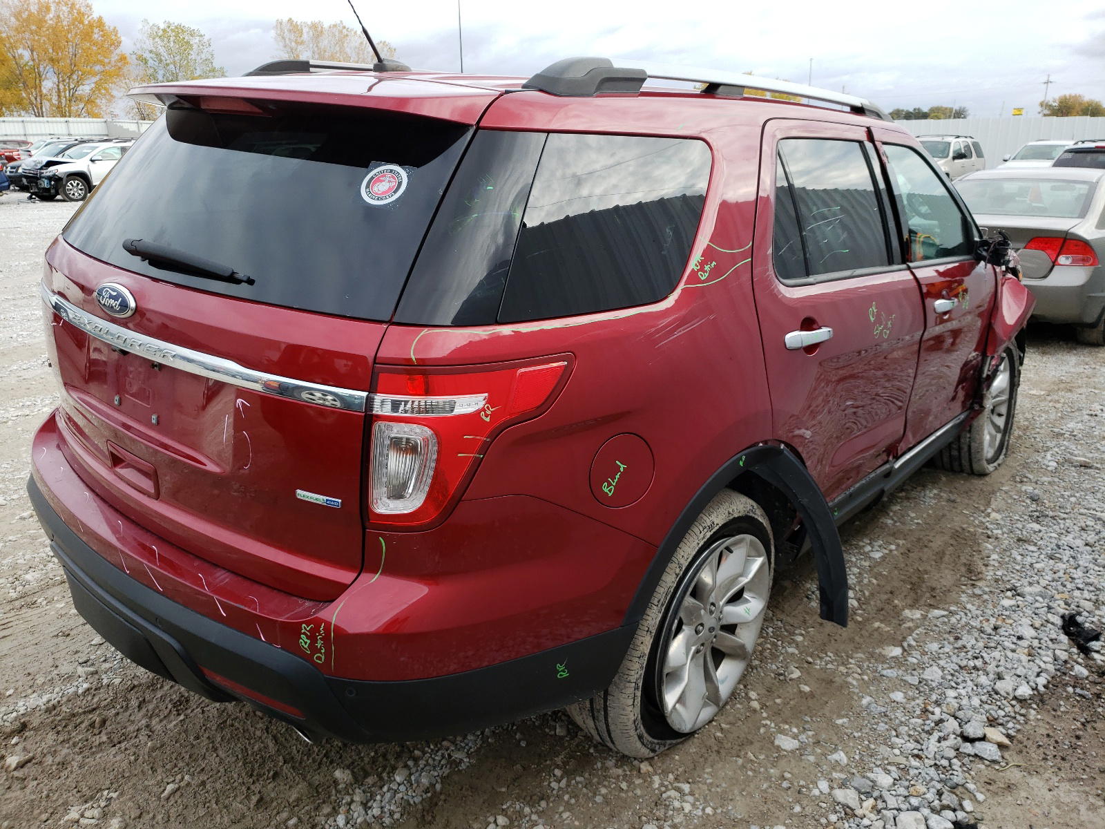 Photo 4 from auction – 2013 FORD EXPLORER X with VIN 1FM5K8D88DGC52604