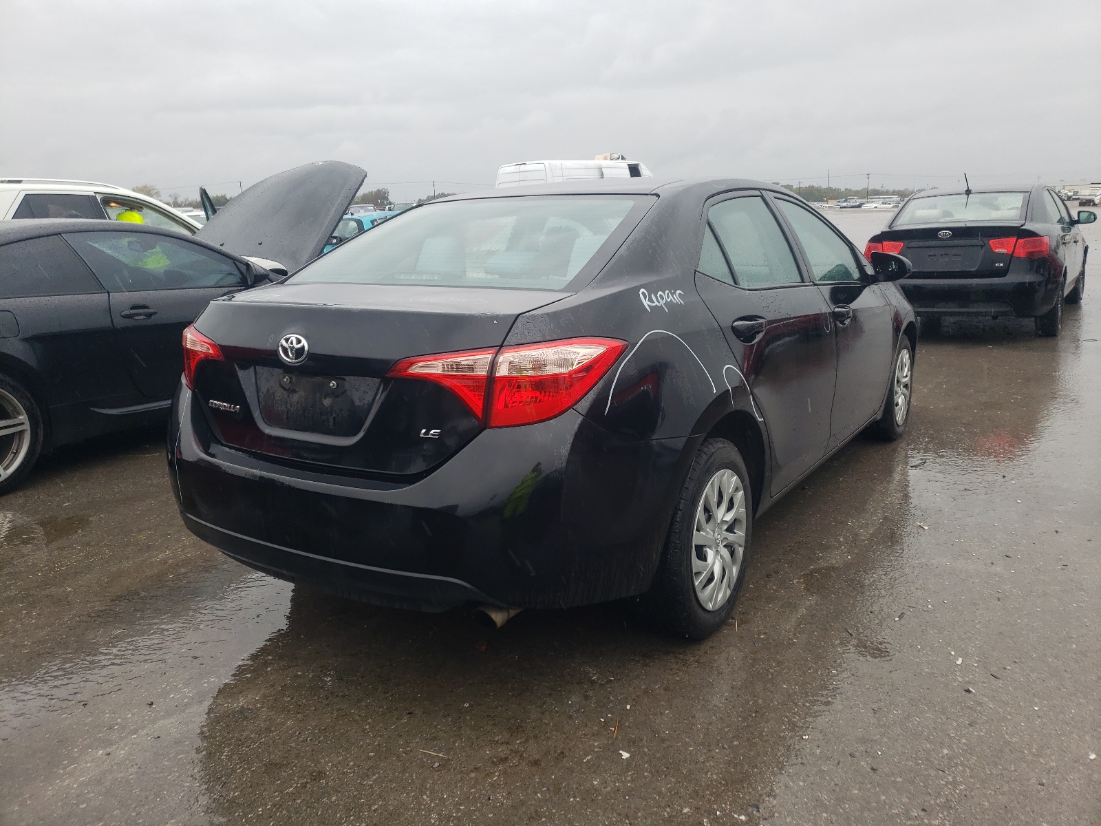 Photo 4 from auction – 2017 TOYOTA COROLLA L with VIN 2T1BURHE9HC789414