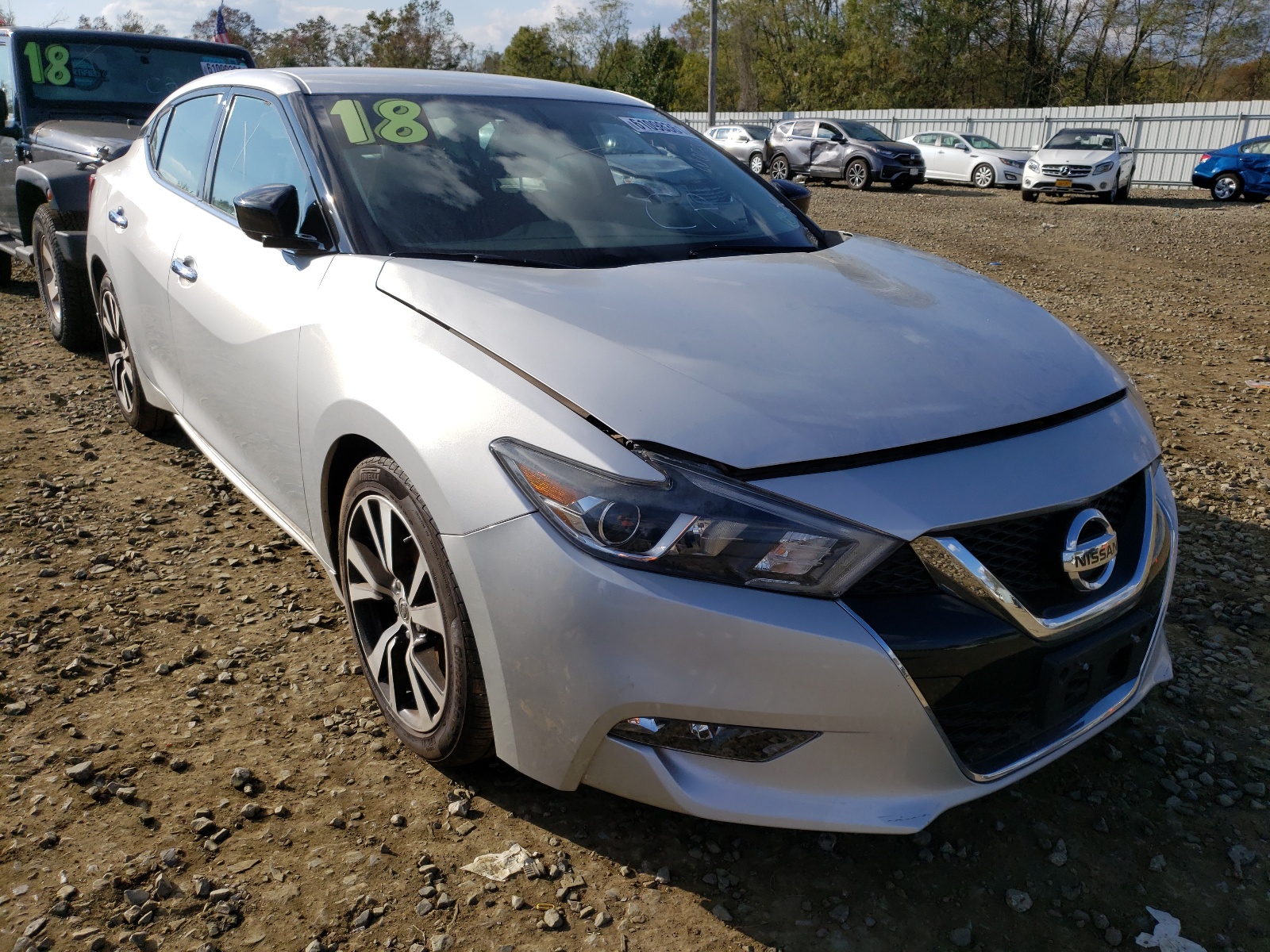 NISSAN MAXIMA 3.5 2018 with VIN 1N4AA6AP8JC399374 - Photo from auction