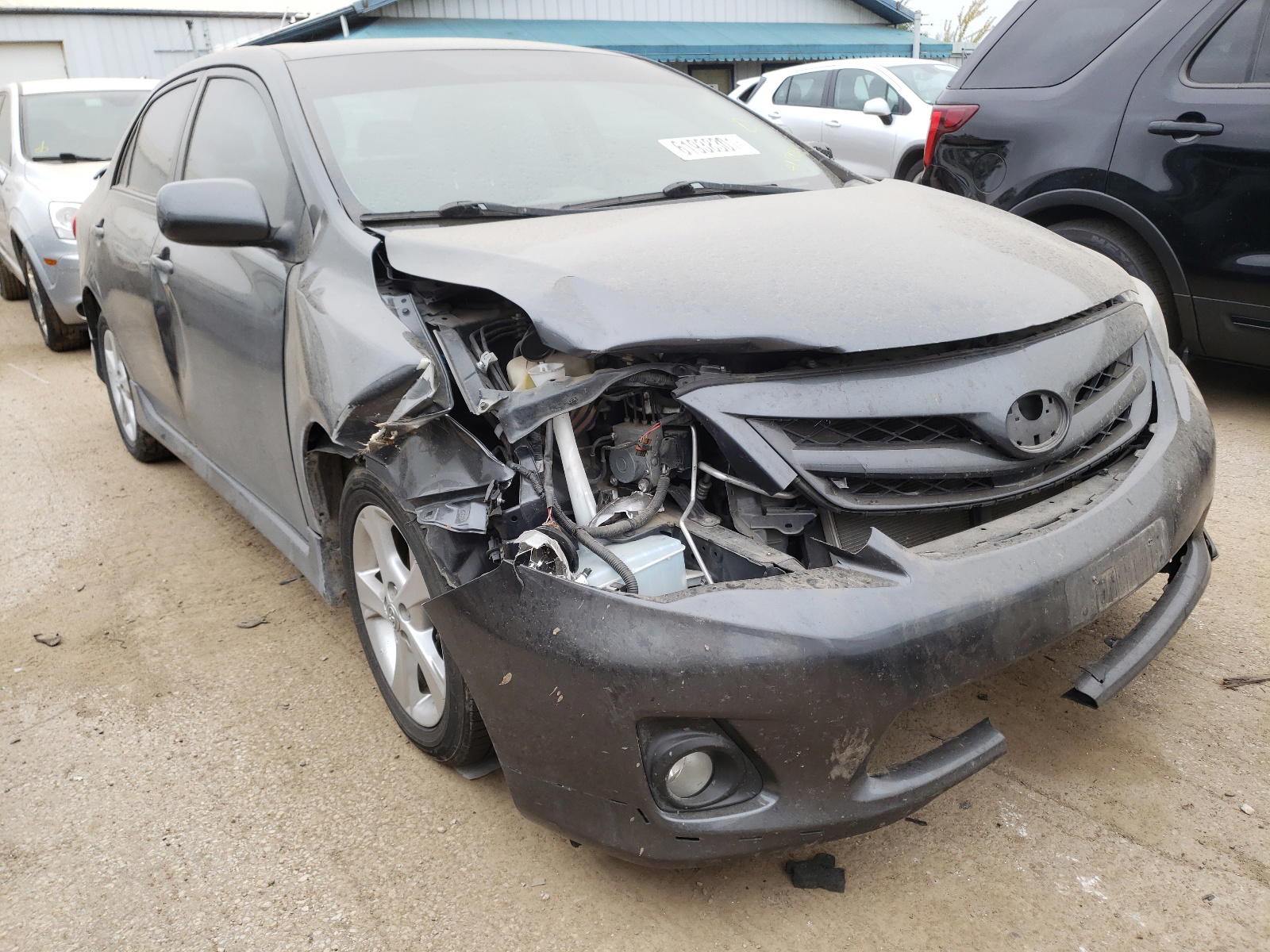 TOYOTA COROLLA BA 2012 with VIN 2T1BU4EE9CC812920 - Photo from auction