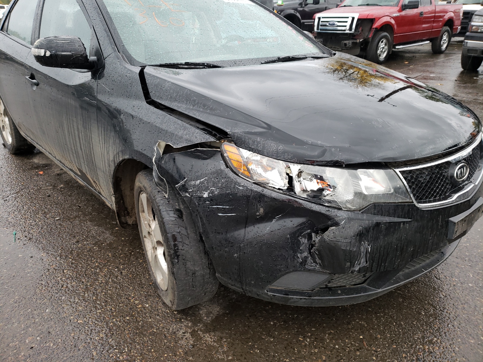 Photo 9 from auction – 2010 KIA FORTE EX with VIN KNAFU4A2XA5052615