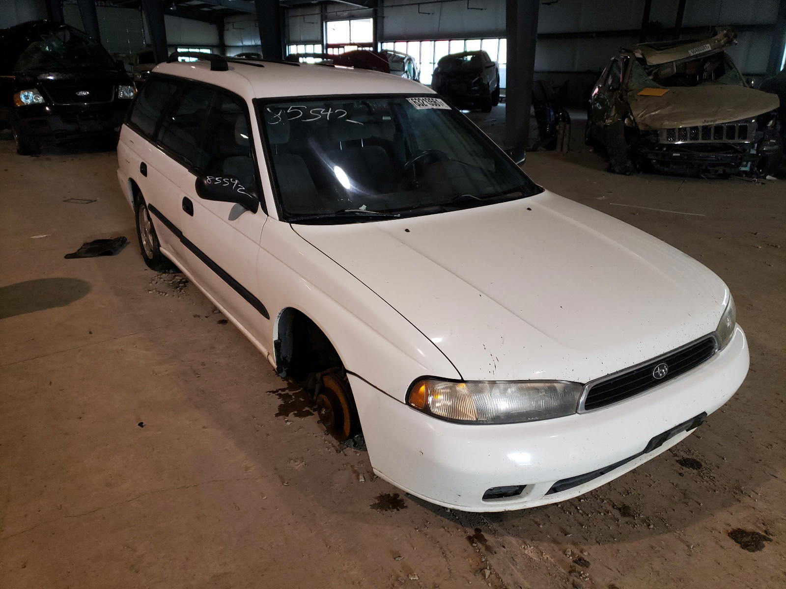 SUBARU LEGACY L 1997 with VIN 4S3BK4358V7322790 - Photo from auction