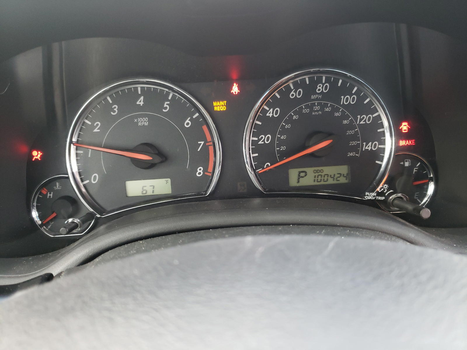Photo 8 from auction – 2011 TOYOTA COROLLA BA with VIN 2T1BU4EE3BC658042
