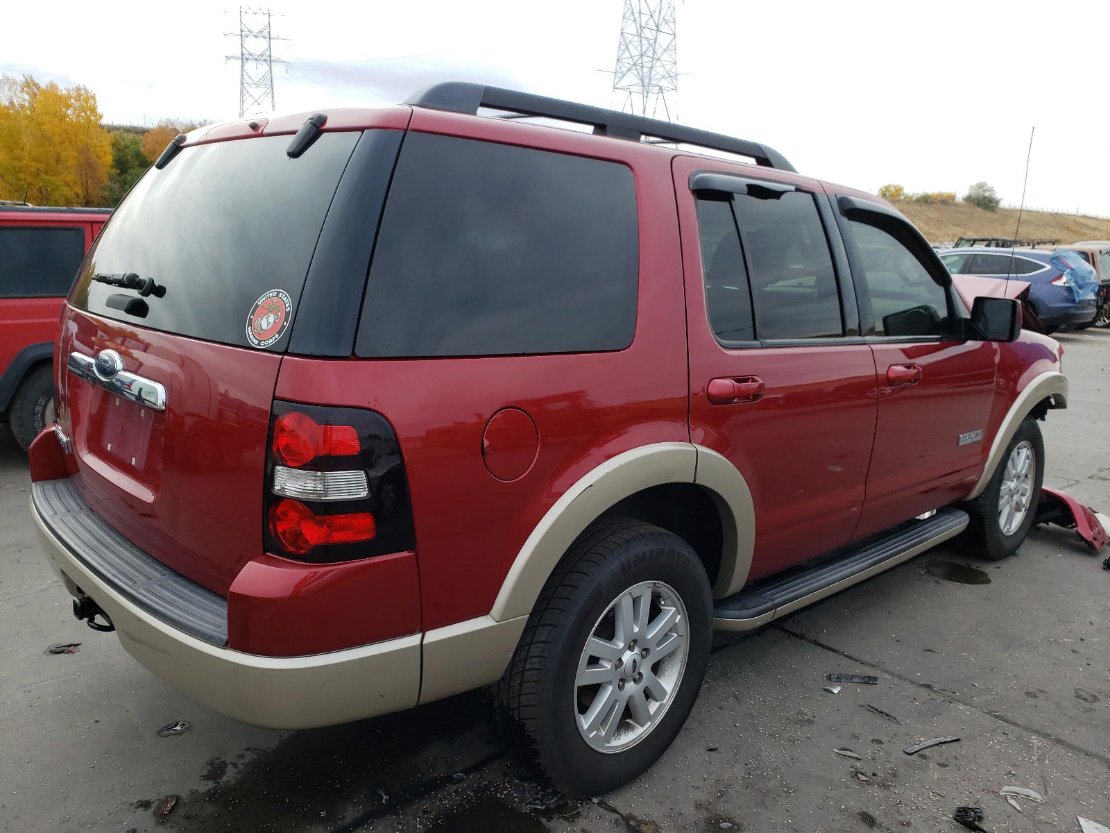Photo 4 from auction – 2008 FORD EXPLORER E with VIN 1FMEU64E98UA86928