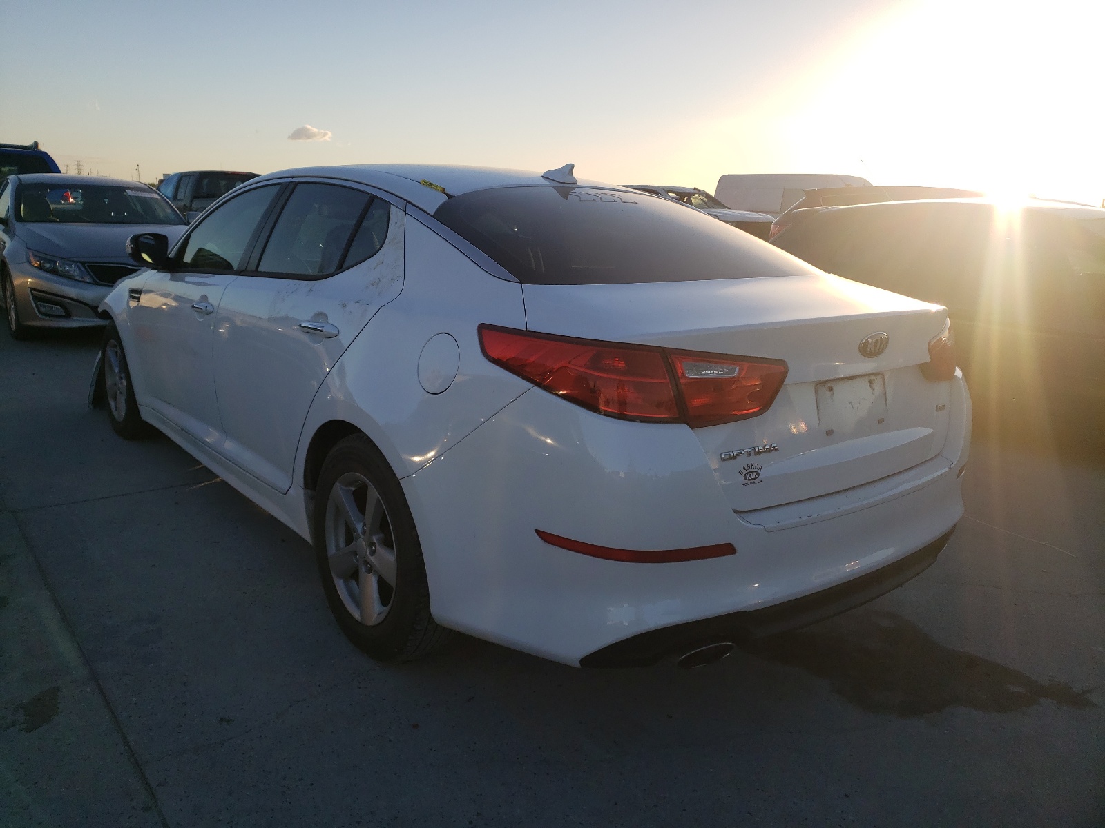 Photo 3 from auction – 2014 KIA OPTIMA LX with VIN 5XXGM4A74EG332115