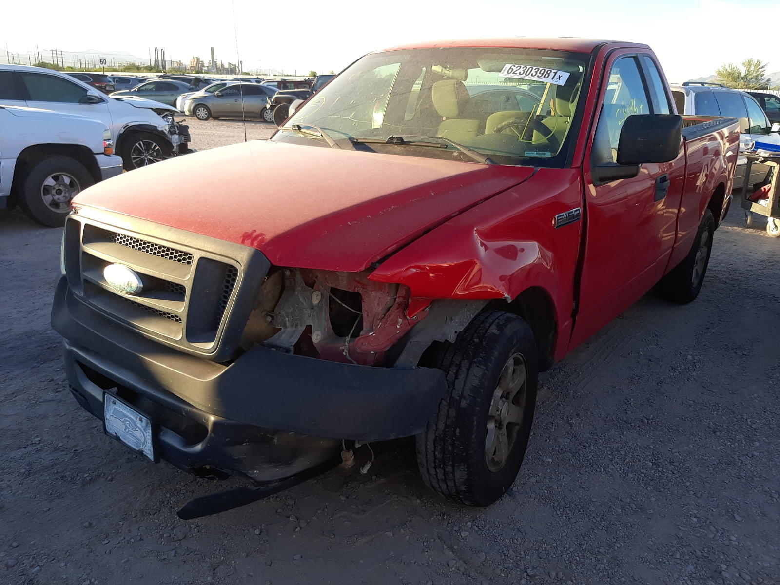 Photo 2 from auction – 2008 FORD F150 with VIN 1FTRF12258KE94320