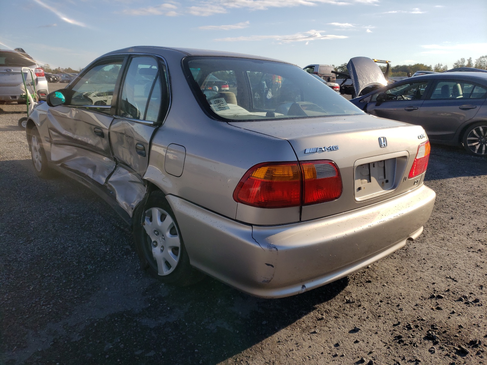 Photo 3 from auction – 2000 HONDA CIVIC with VIN 1HGEJ6674YL018457