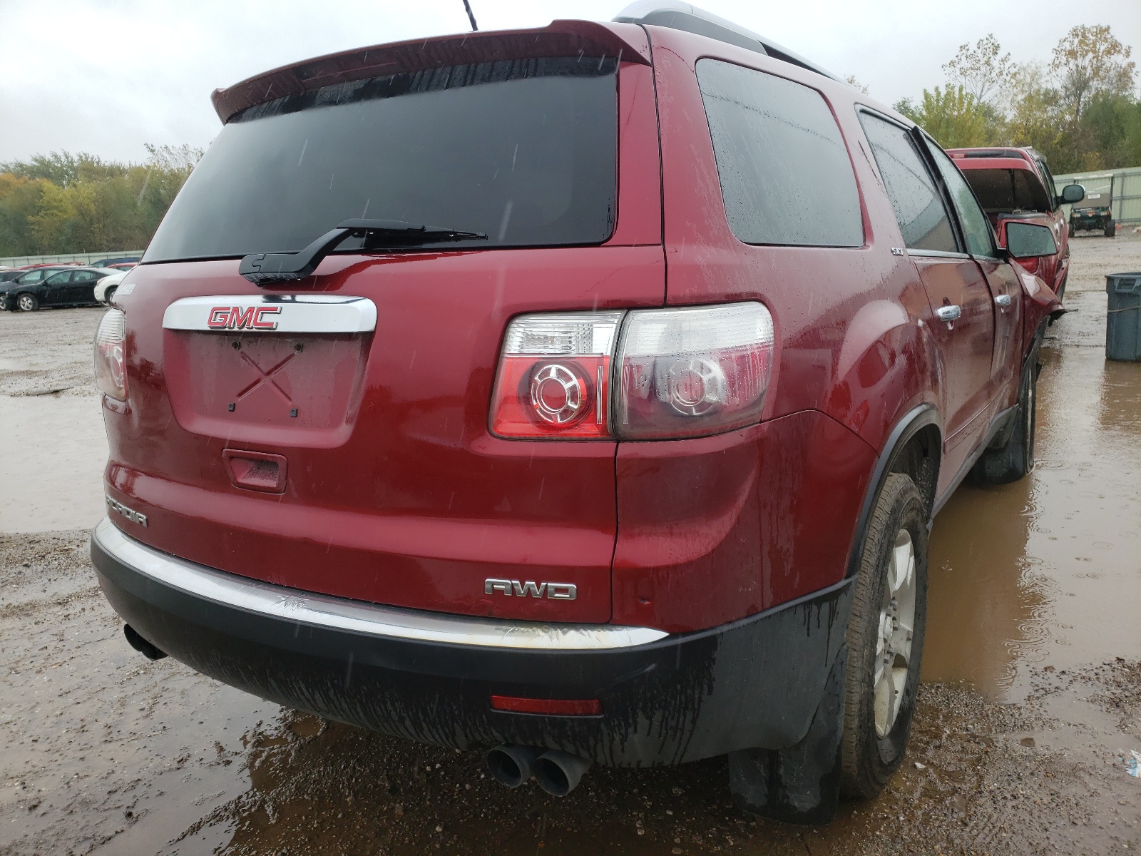 Photo 4 from auction – 2009 GMC ACADIA SLT with VIN 1GKEV23D29J213299