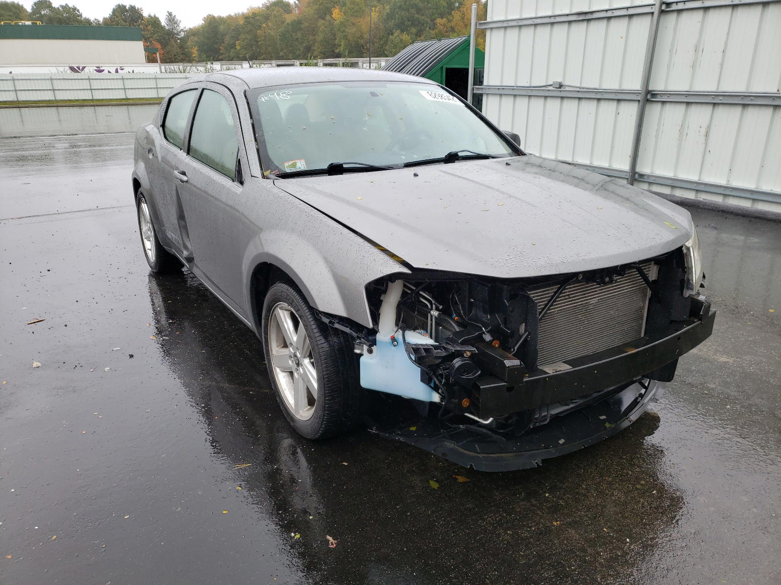 DODGE AVENGER SE 2013 with VIN 1C3CDZABXDN535985 - Photo from auction