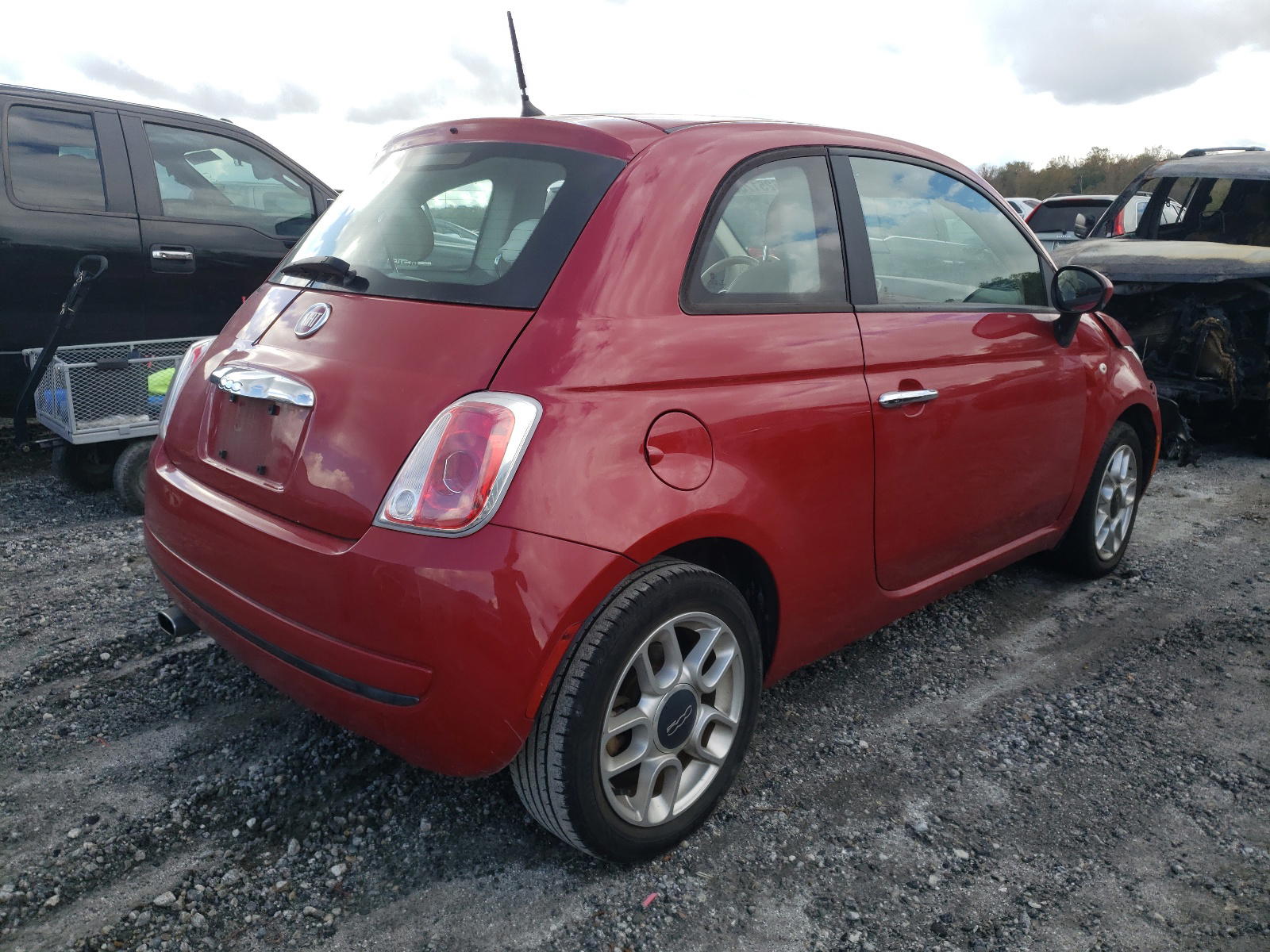 Photo 4 from auction – 2013 FIAT 500 POP with VIN 3C3CFFAR3DT678167