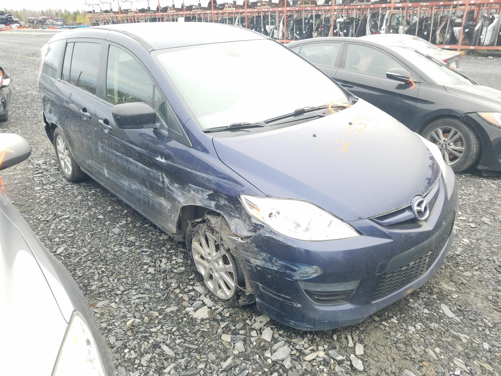 MAZDA 5 2010 with VIN JM1CR2W30A0375288 - Photo from auction