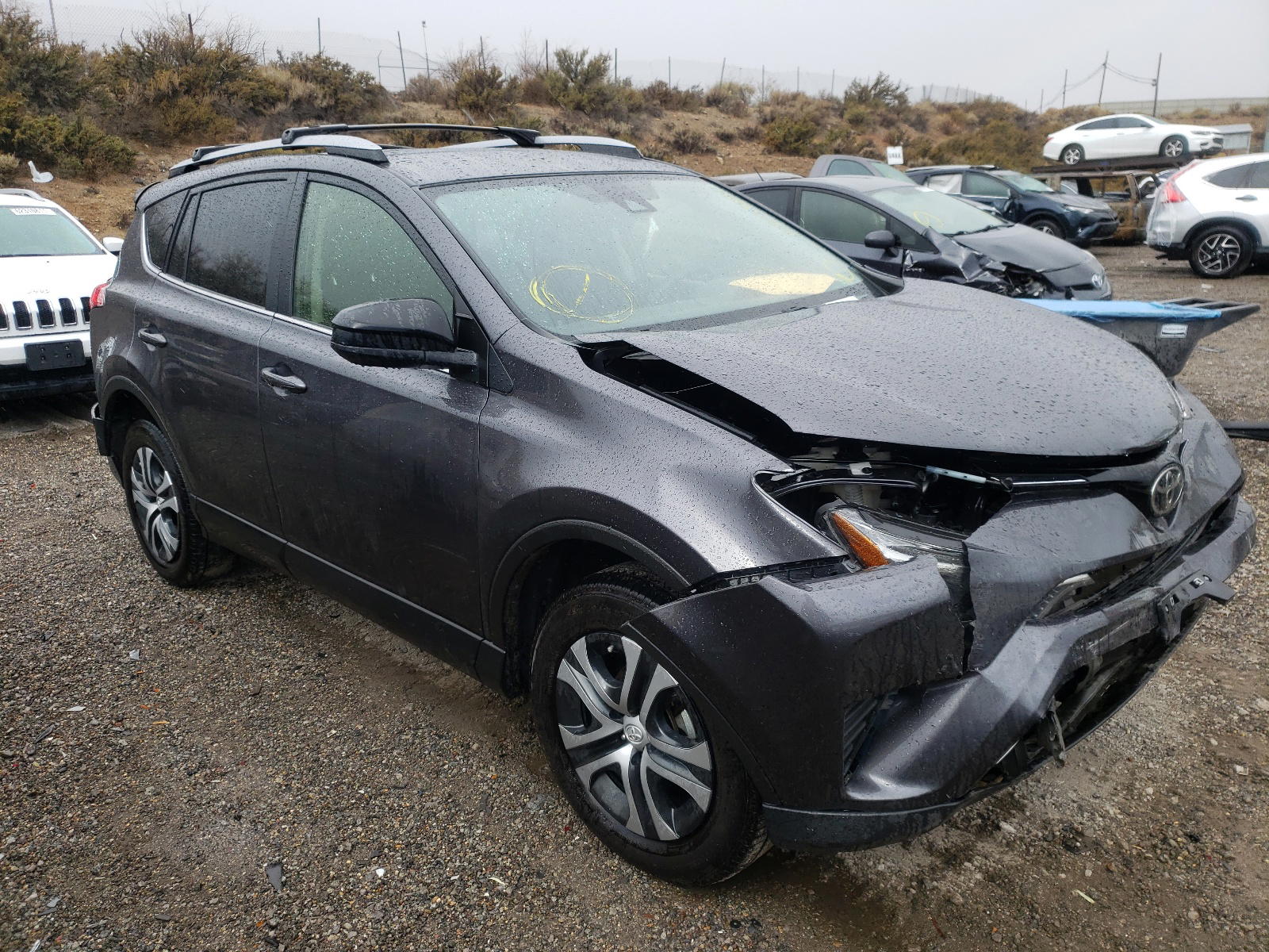 TOYOTA RAV4 LE 2017 with VIN JTMBFREV4HJ700142 - Photo from auction