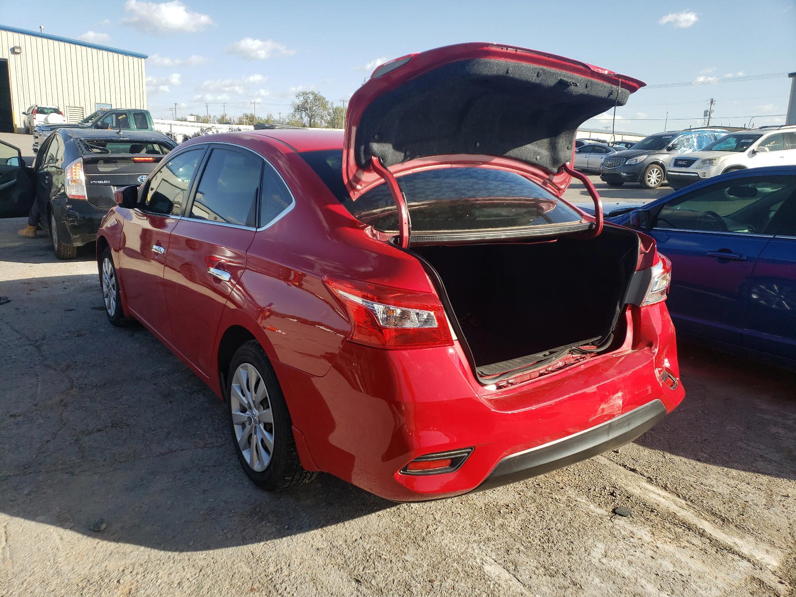 Photo 3 from auction – 2017 NISSAN SENTRA S with VIN 3N1AB7AP3HL696339
