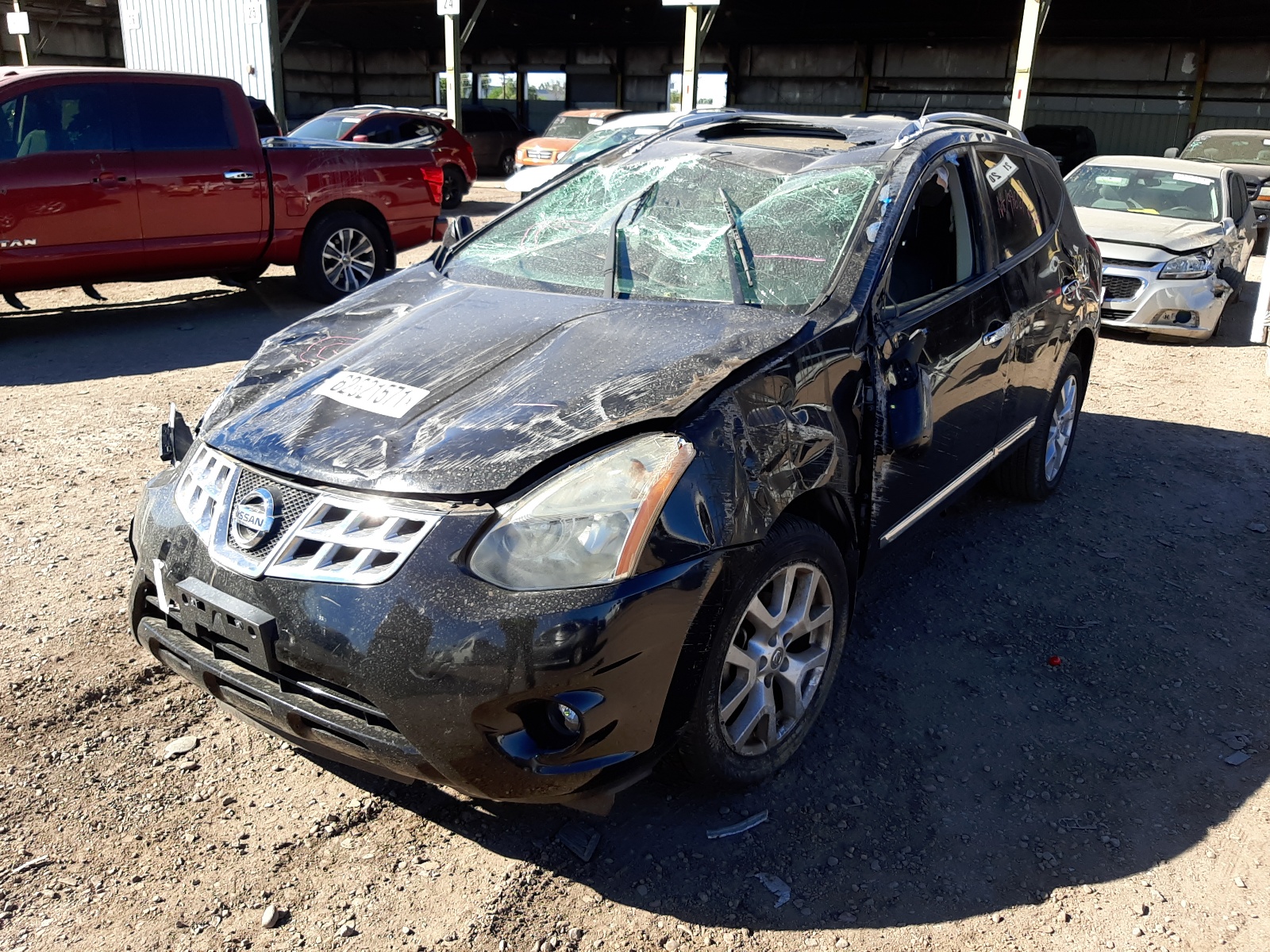 Photo 2 from auction – 2011 NISSAN ROGUE S with VIN JN8AS5MT8BW565228