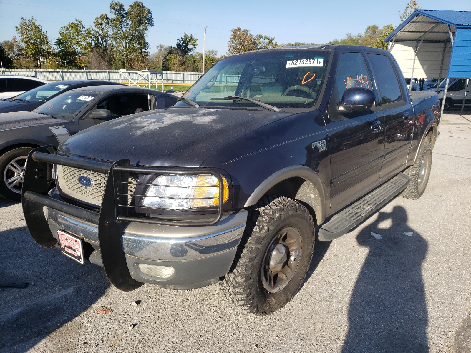 Photo 2 from auction – 2001 FORD F150 SUPER with VIN 1FTRW08L31KB88054