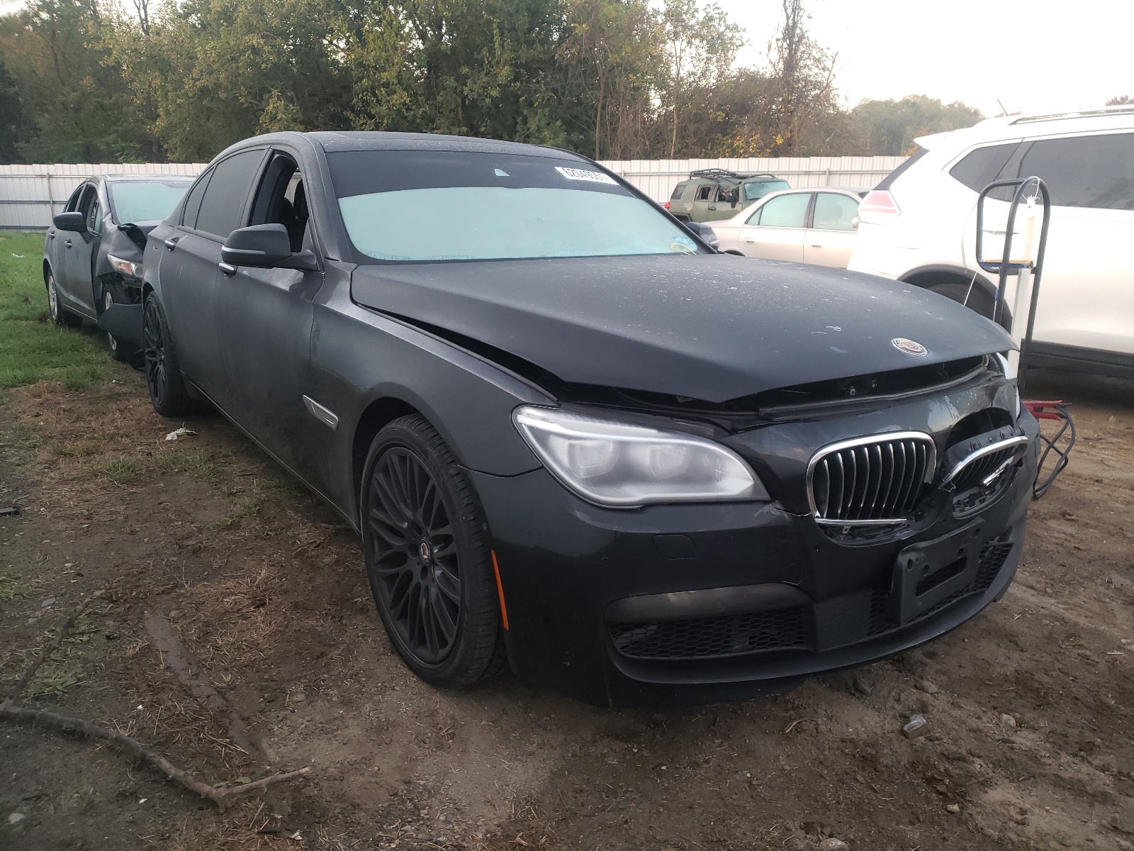 BMW 750LI XDRI 2015 with VIN WBAYF8C54FD655056 - Photo from auction