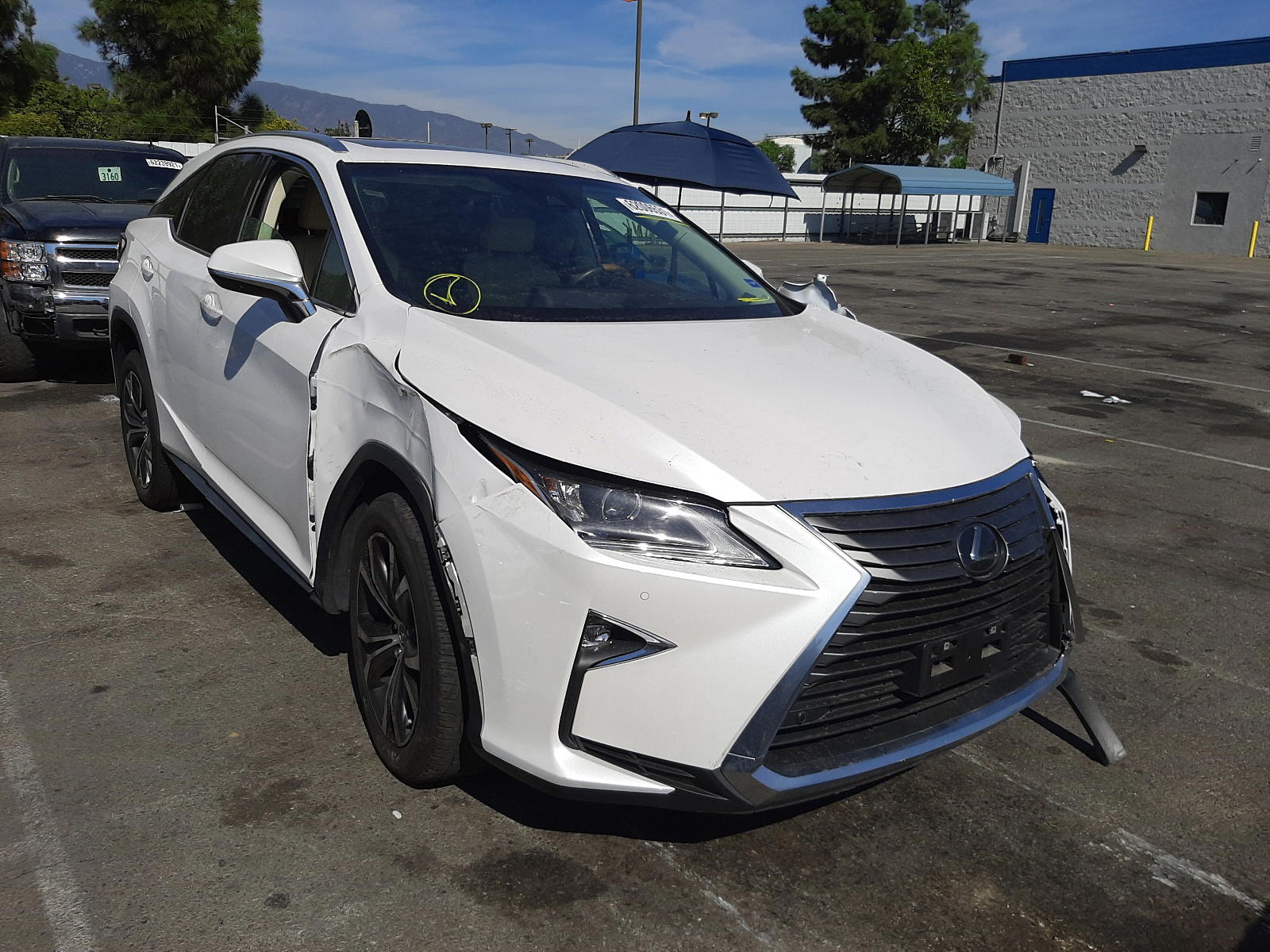 LEXUS RX 350 BAS 2019 with VIN 2T2ZZMCA4KC135169 - Photo from auction