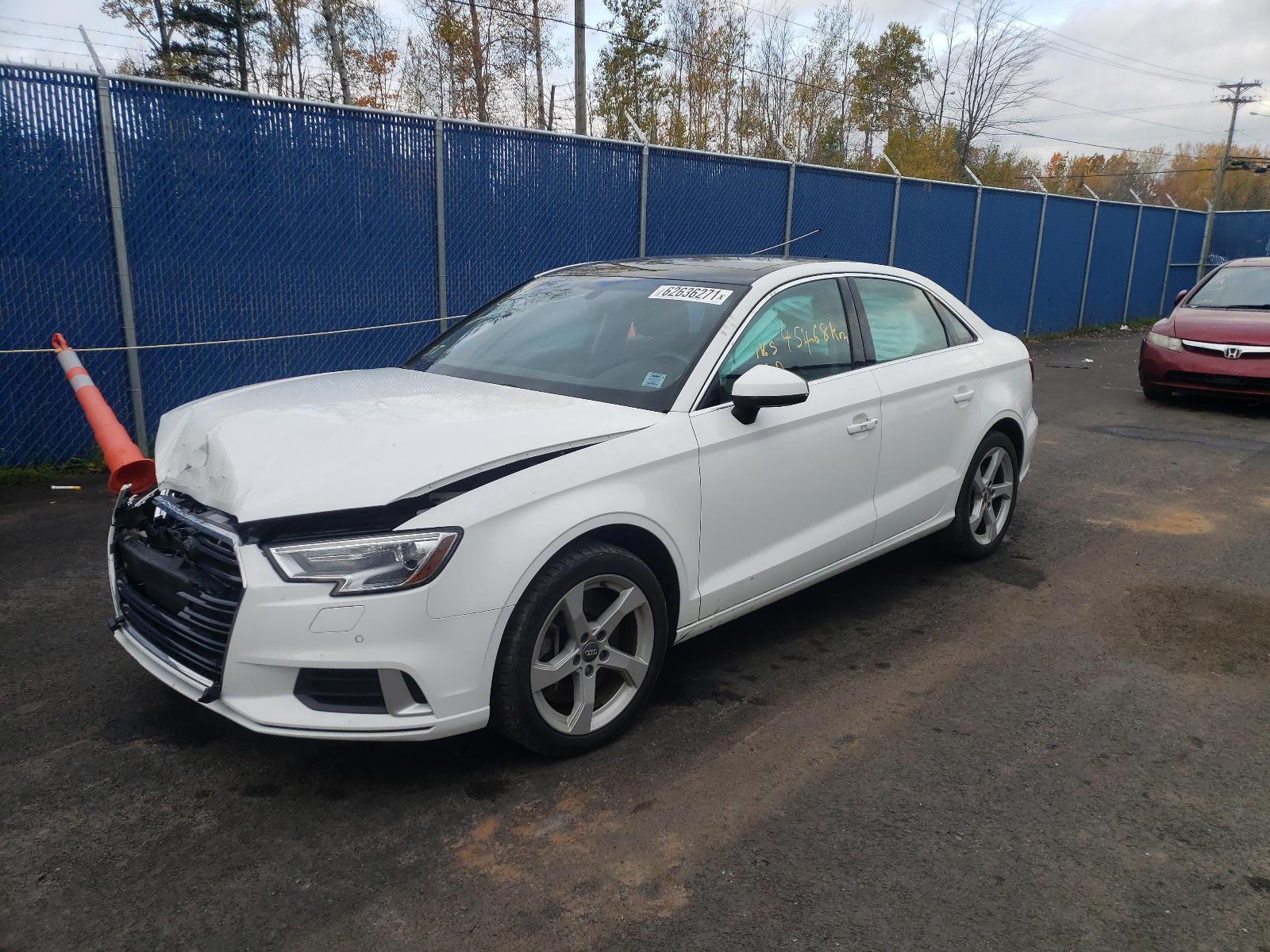Photo 2 from auction – 2019 AUDI A3 PREMIUM with VIN WAUBEGFF2K1017648