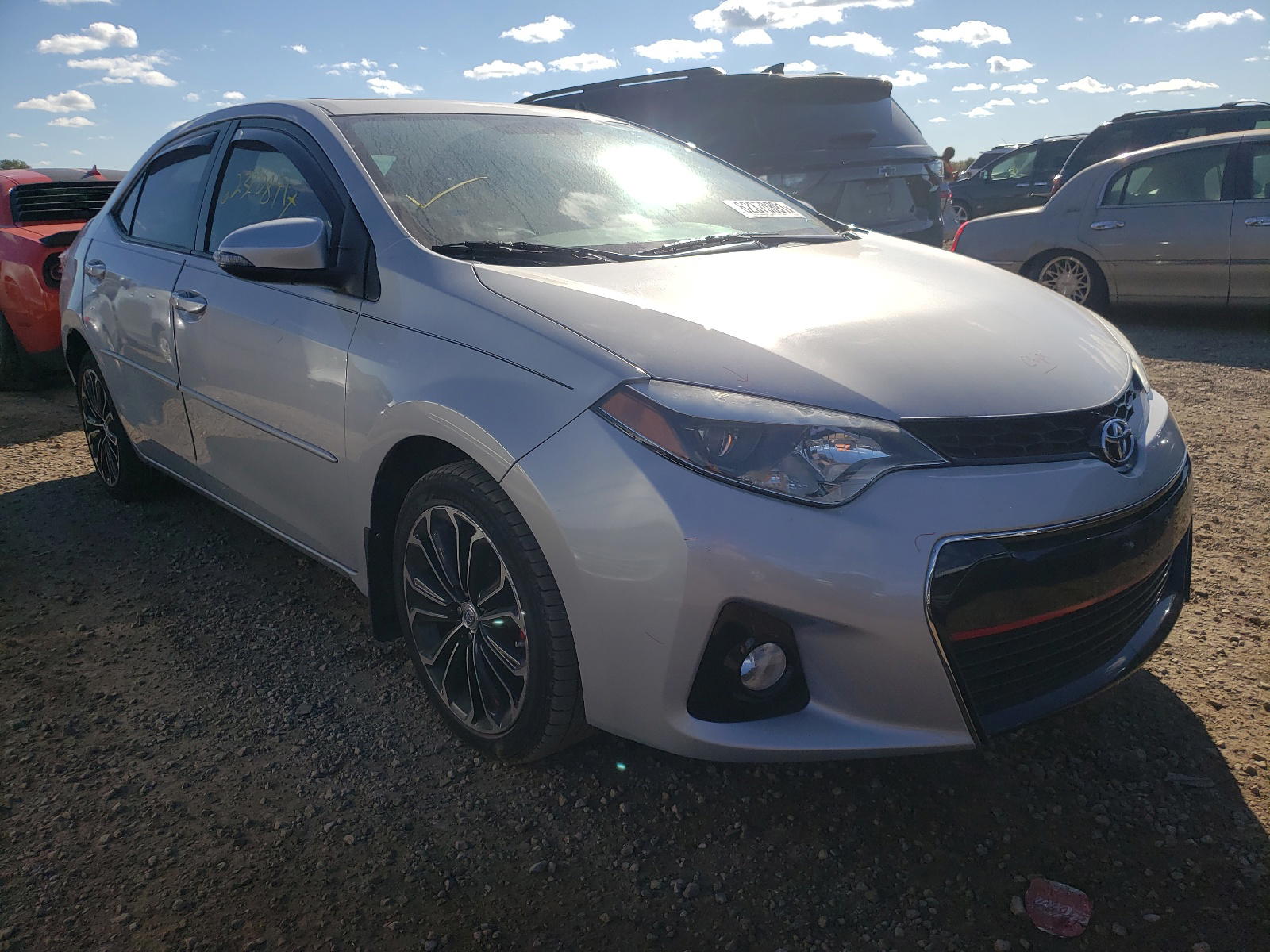 TOYOTA COROLLA L 2015 with VIN 2T1BURHE3FC426409 - Photo from auction