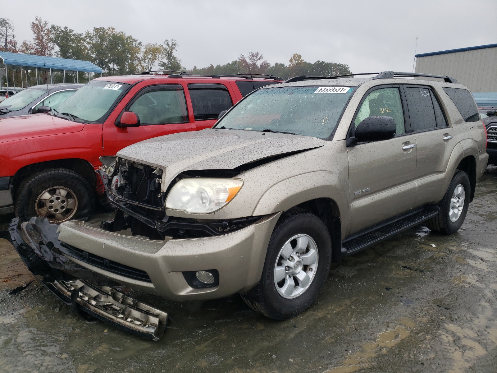 Photo 2 from auction – 2008 TOYOTA 4RUNNER SR with VIN JTEBU14R48K007959