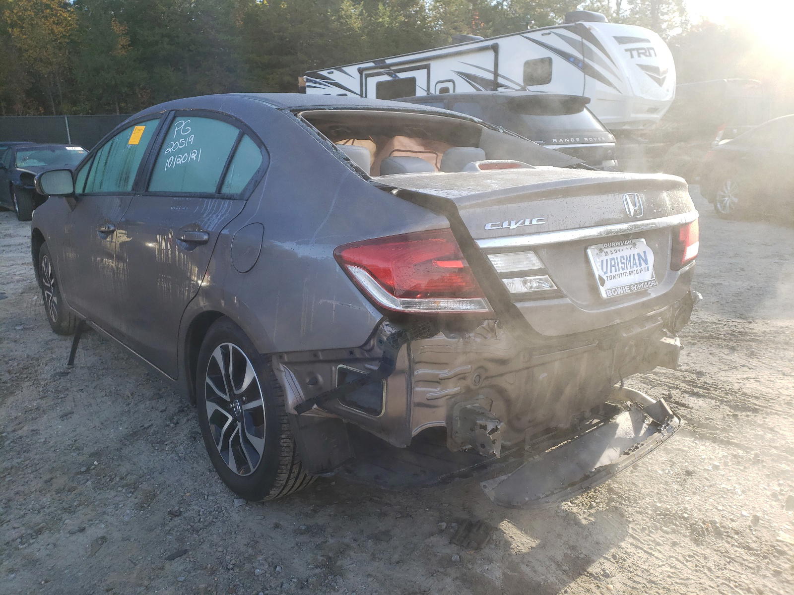 Photo 3 from auction – 2015 HONDA CIVIC EX with VIN 19XFB2F84FE291339