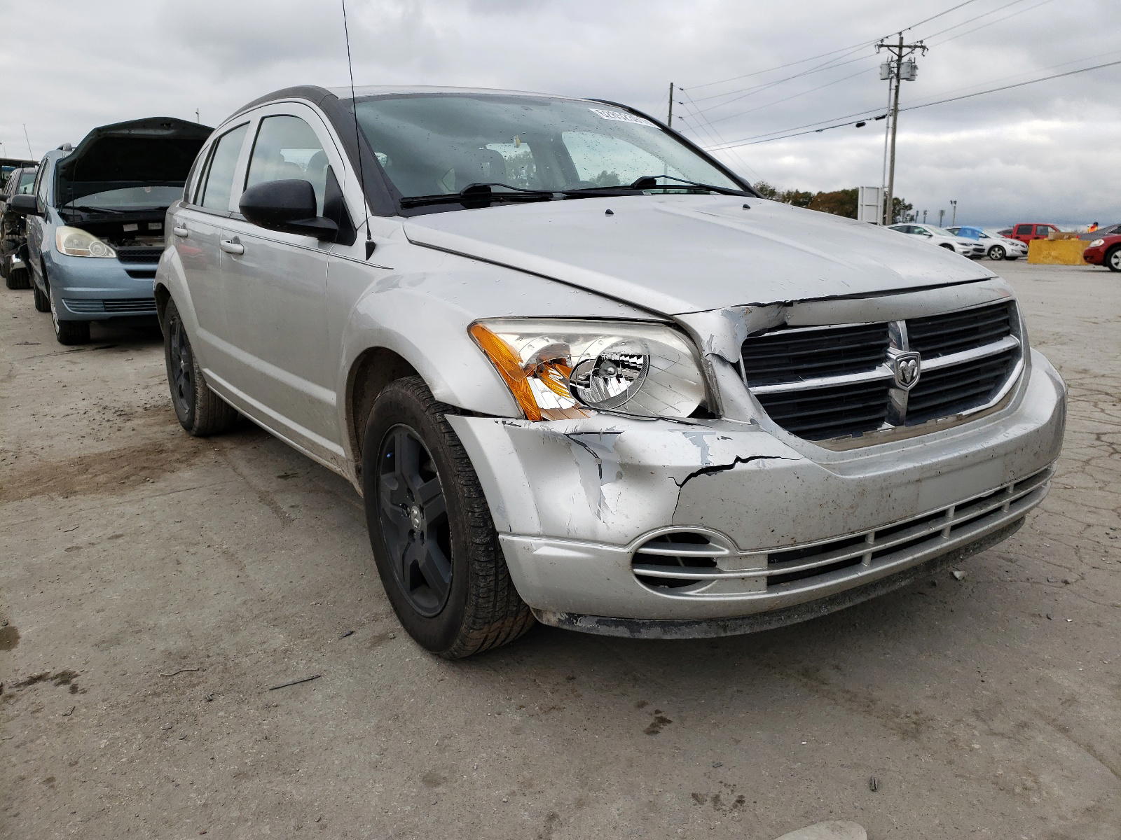 DODGE CALIBER SX 2009 with VIN 1B3HB48A79D100928 - Photo from auction
