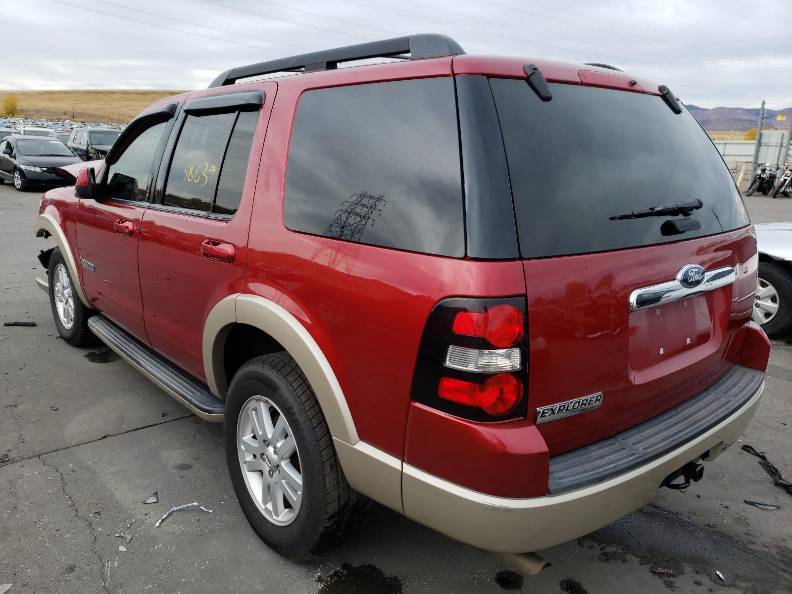 Photo 3 from auction – 2008 FORD EXPLORER E with VIN 1FMEU64E98UA86928