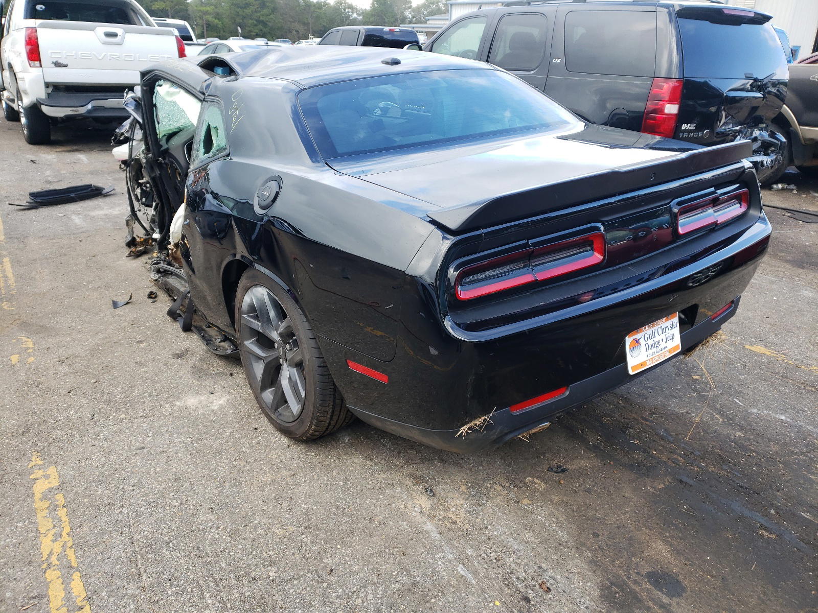 Photo 3 from auction – 2021 DODGE CHALLENGER with VIN 2C3CDZAG3MH610059