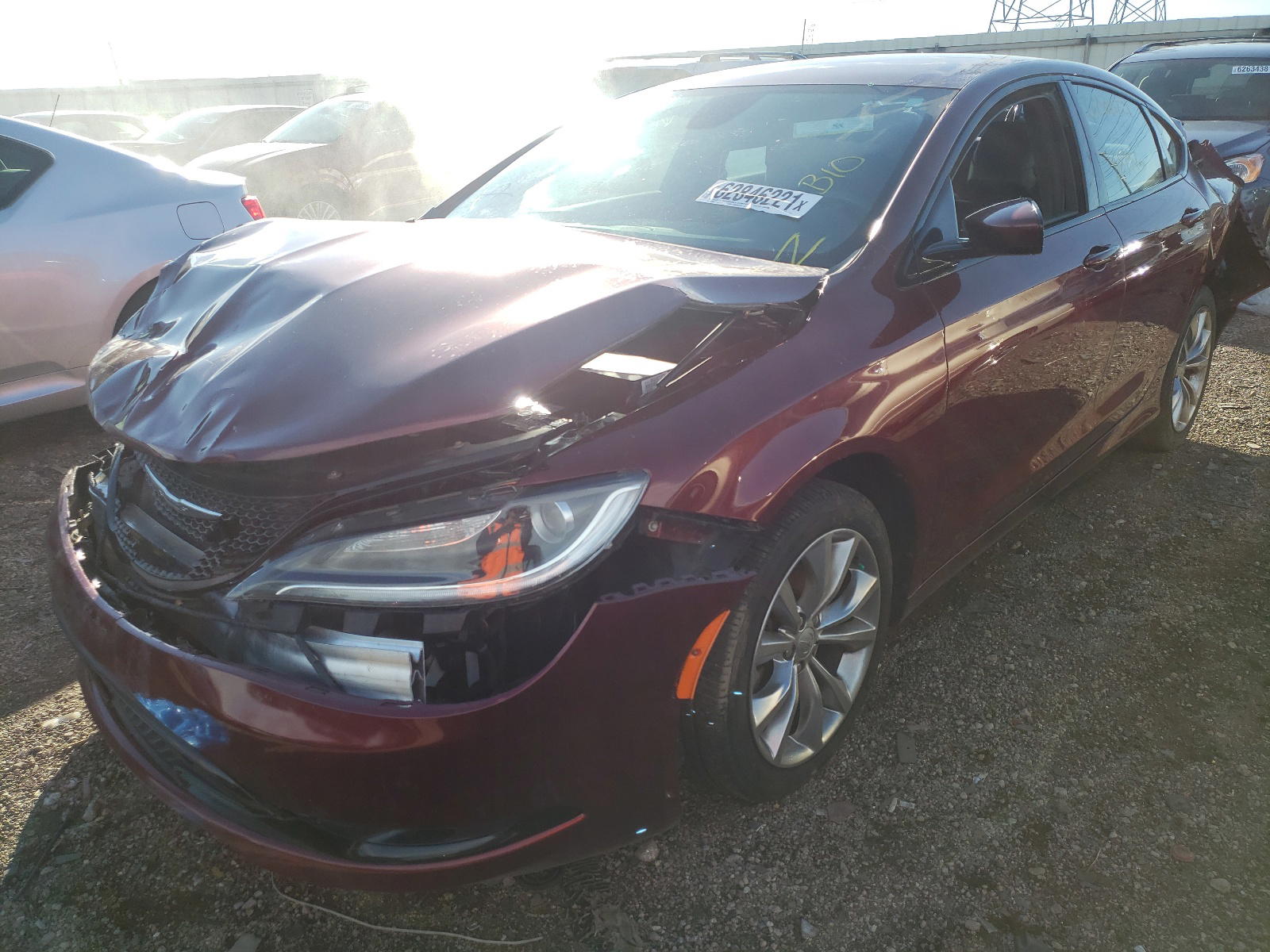 Photo 2 from auction – 2015 CHRYSLER 200 S with VIN 1C3CCCBB3FN638568
