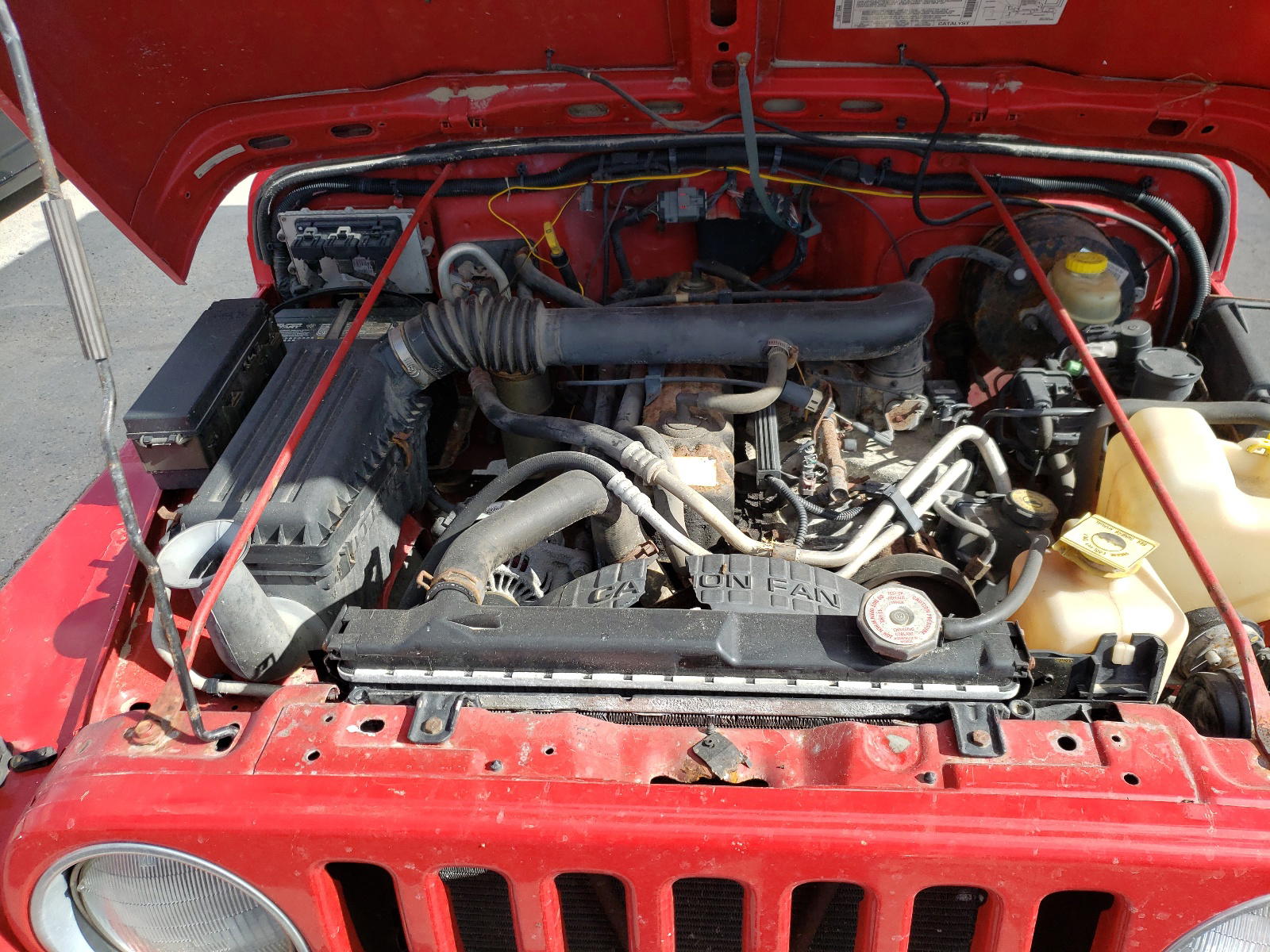 Photo 7 from auction – 2001 JEEP WRANGLER / with VIN 1J4FA49SX1P343792