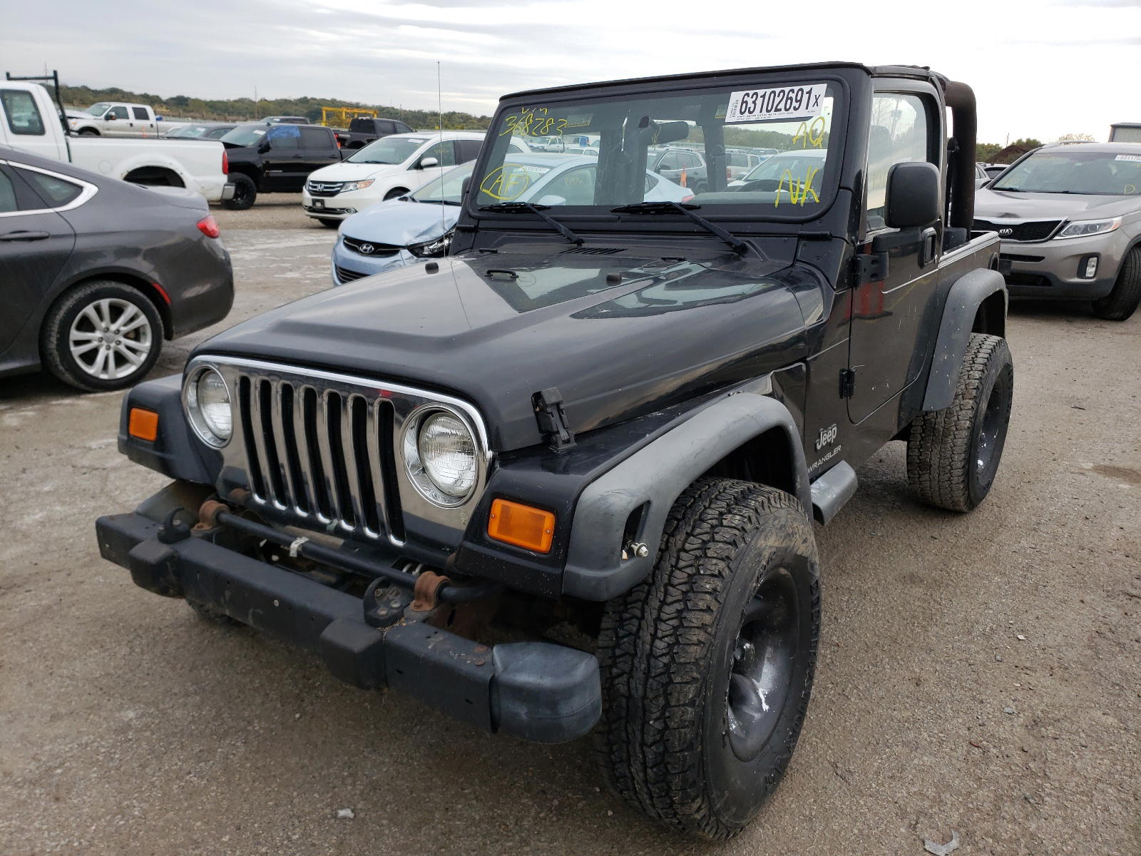 Photo 2 from auction – 2003 JEEP WRANGLER C with VIN 1J4FA39S83P368283