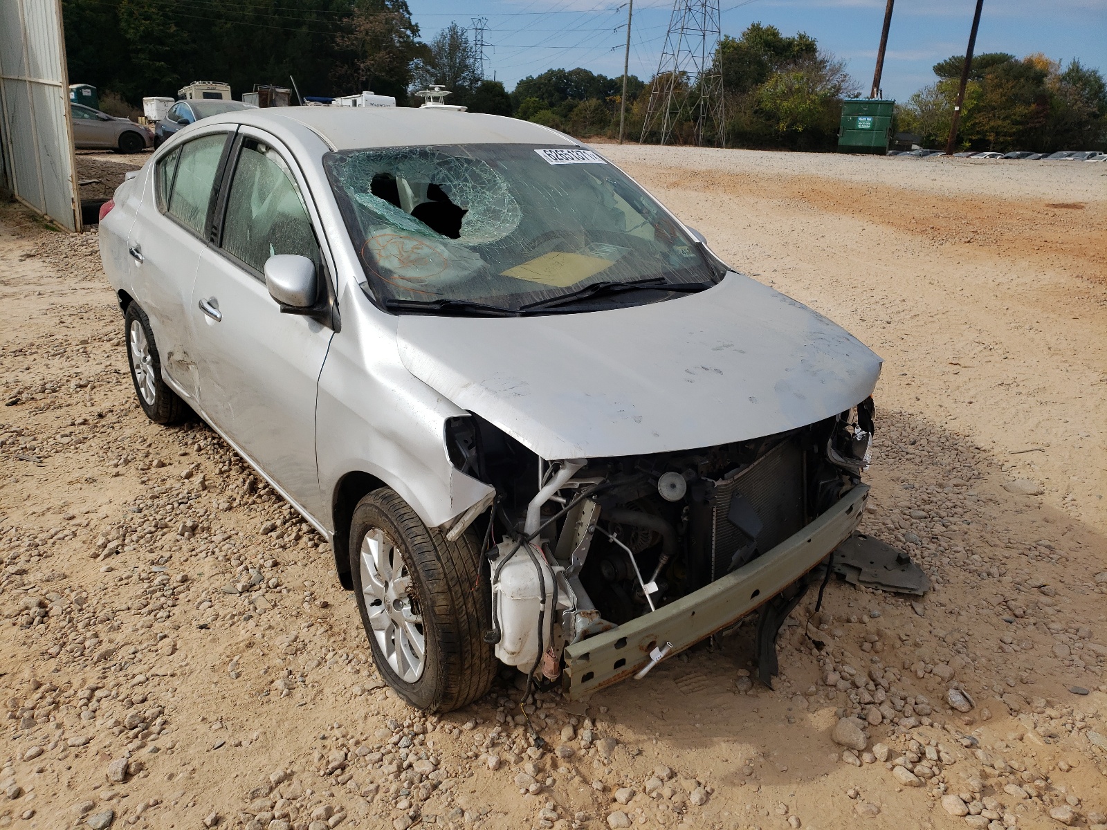 Photo 1 from auction – 2017 NISSAN VERSA S with VIN 3N1CN7AP9HL853047