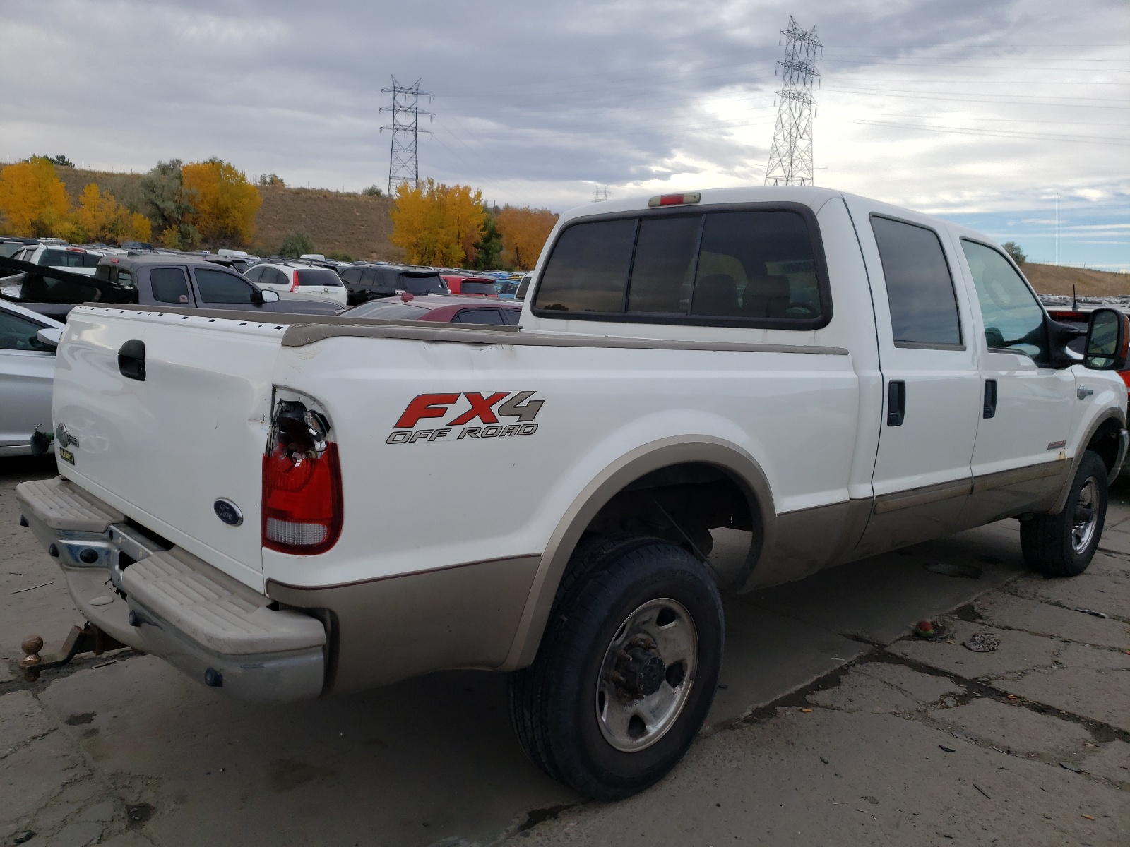 Photo 4 from auction – 2004 FORD F250 SUPER with VIN 1FTNW21PX4EC61043