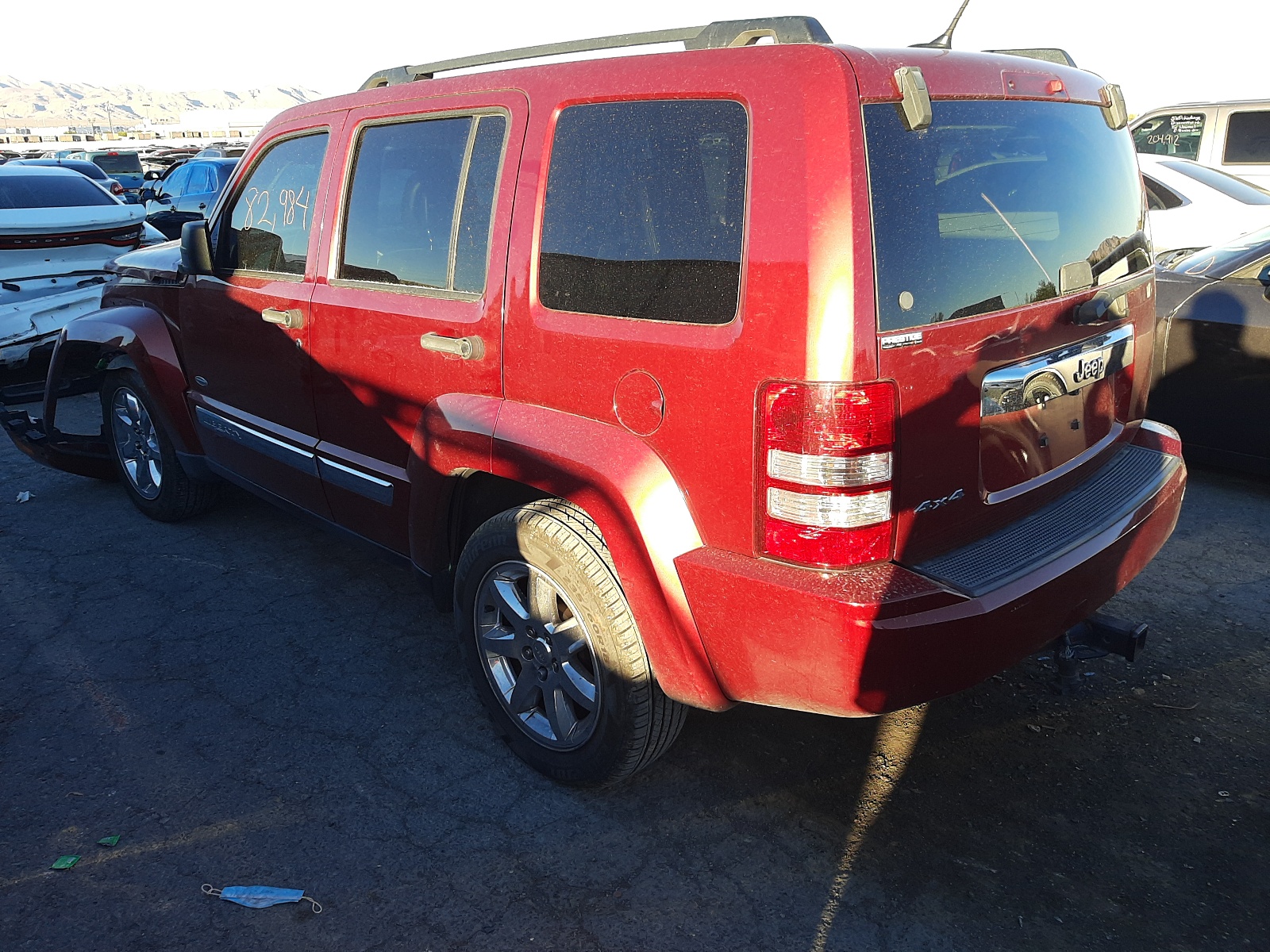 Photo 3 from auction – 2012 JEEP LIBERTY SP with VIN 1C4PJMAK9CW170829